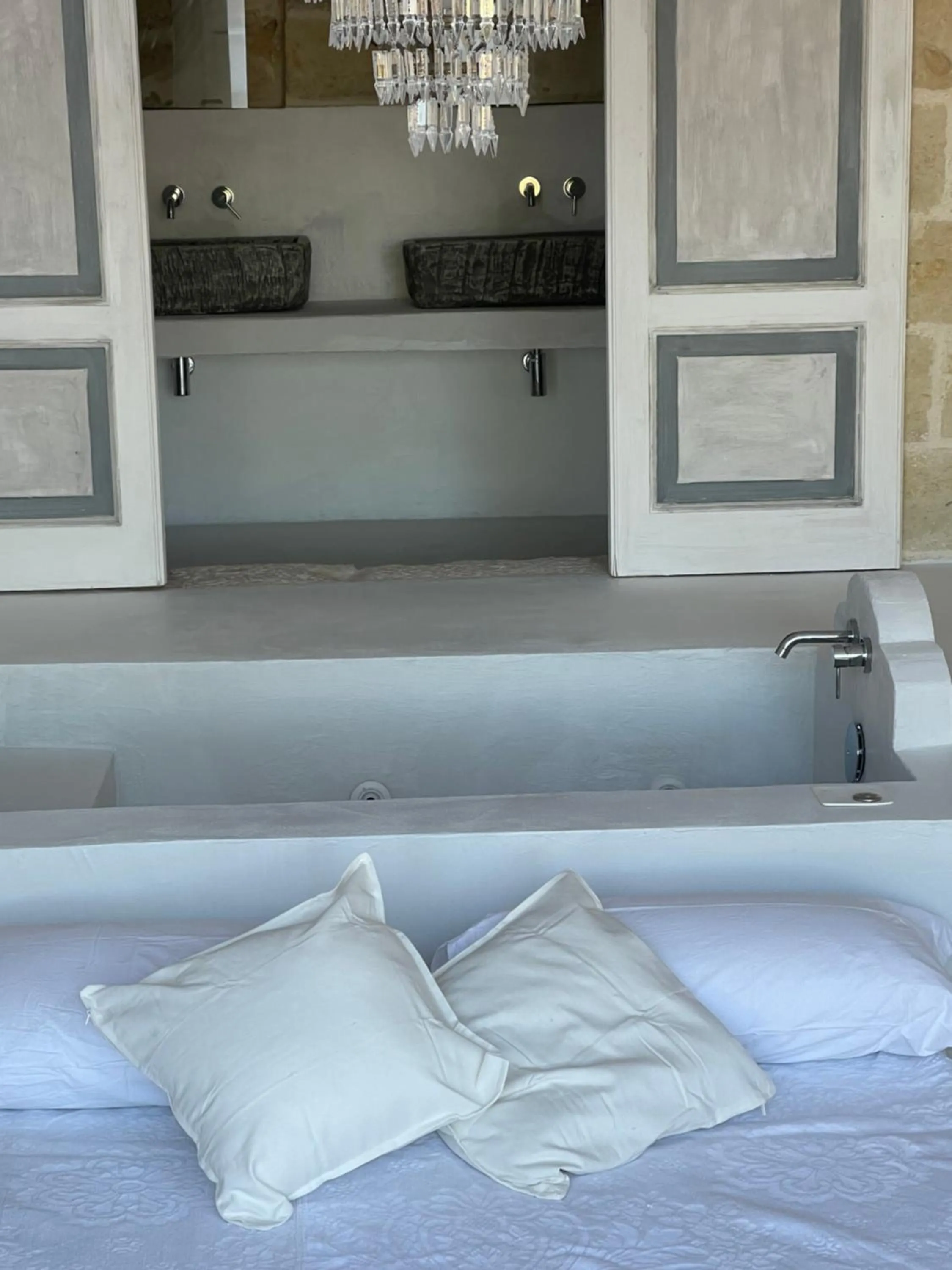 Bed in Relais Grottone