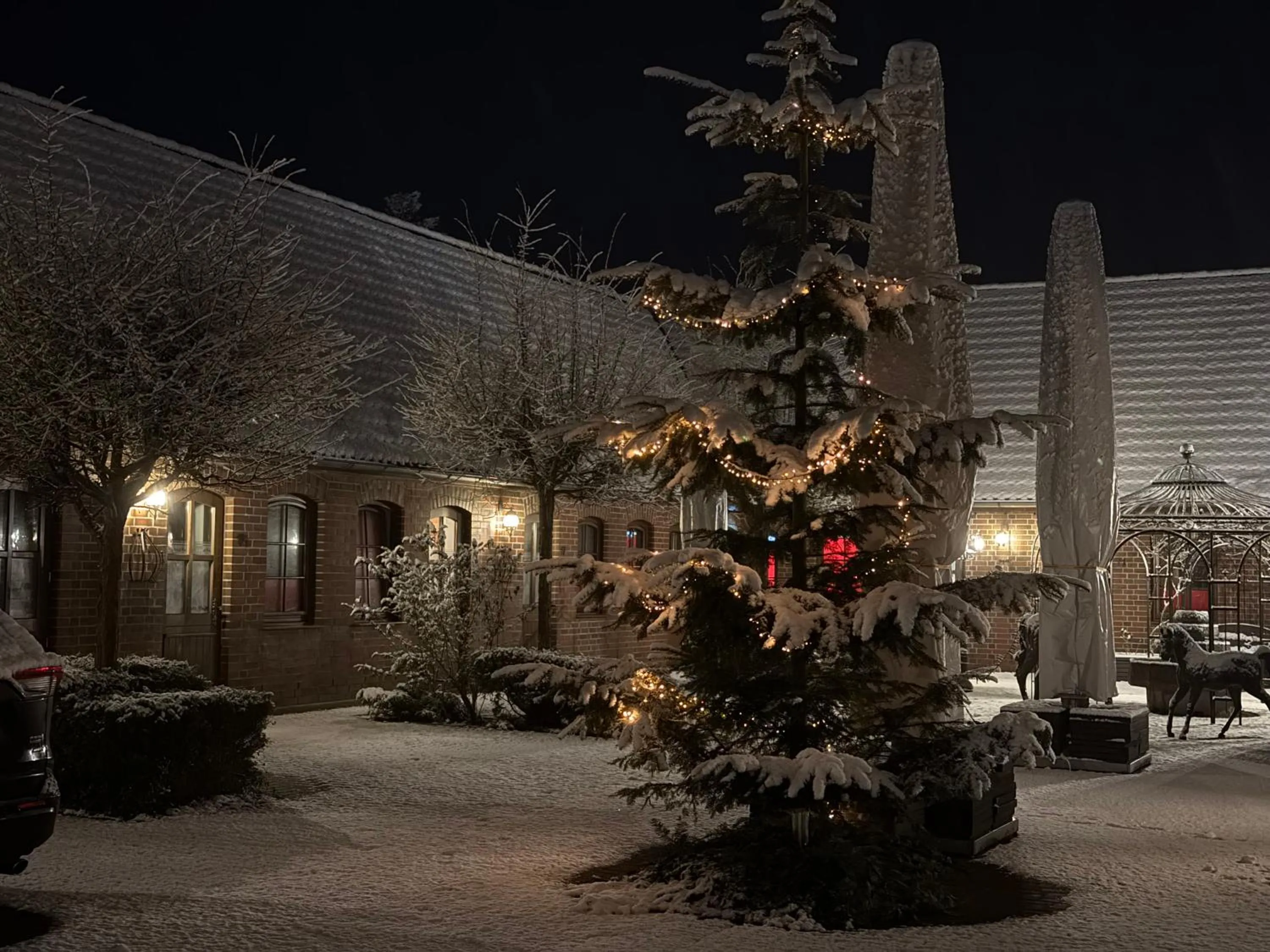 Winter in Landhotel Zur Schmiede
