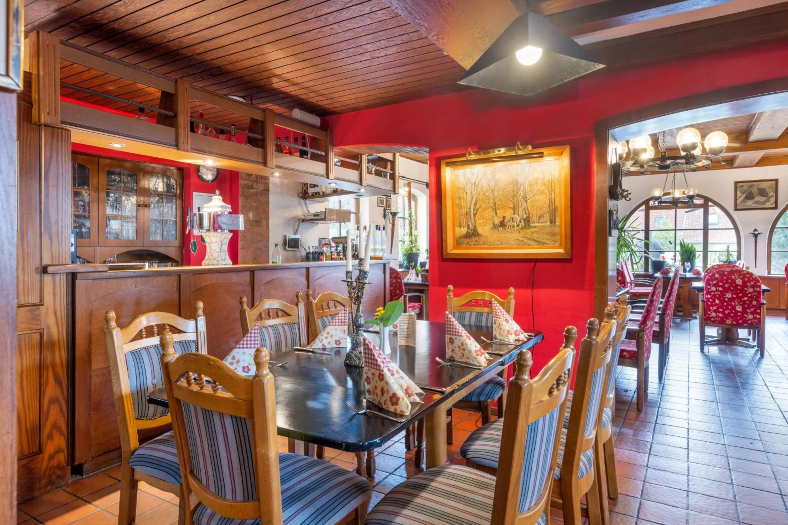 Restaurant/places to eat in Landhotel Zur Schmiede