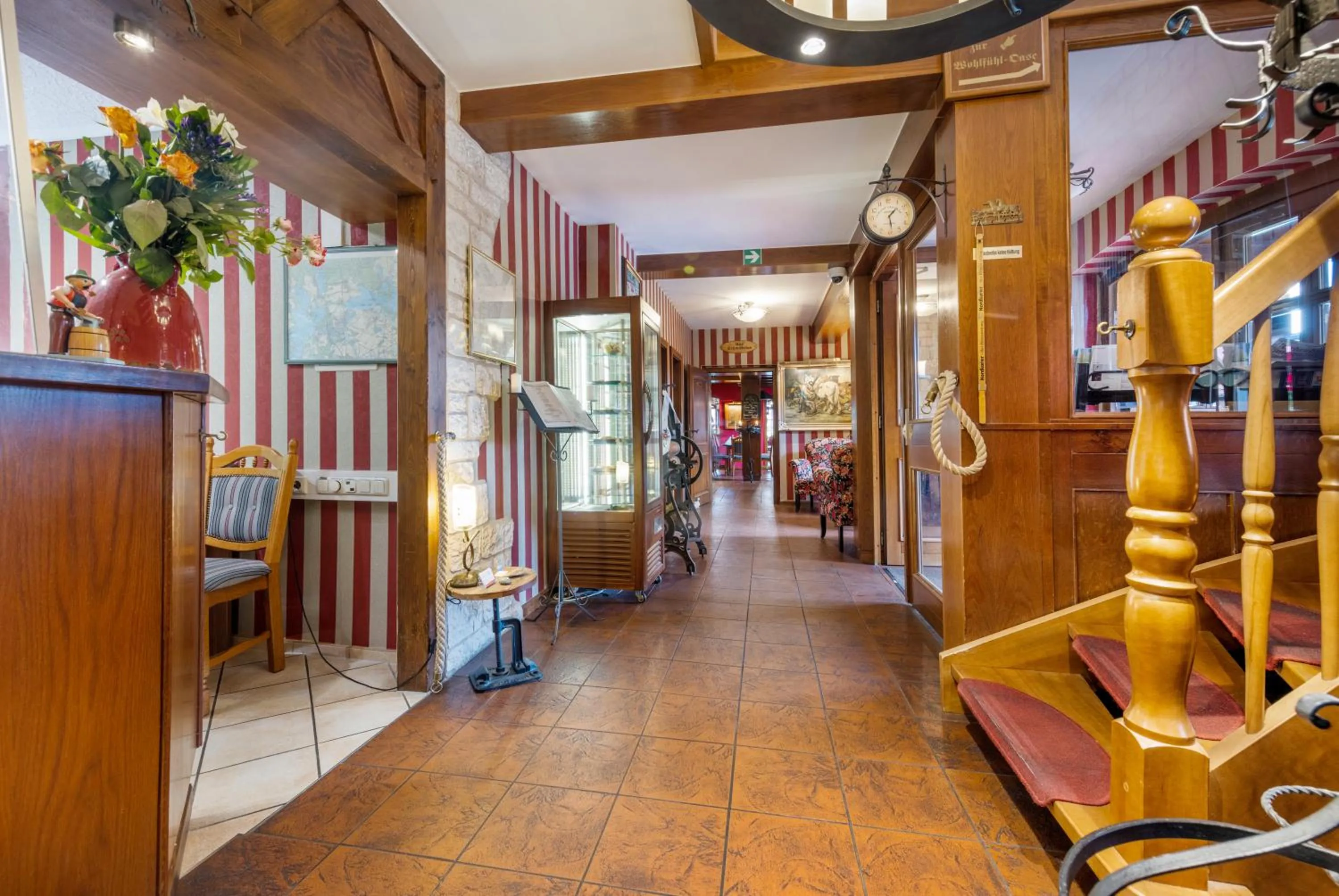 Lobby or reception in Landhotel Zur Schmiede