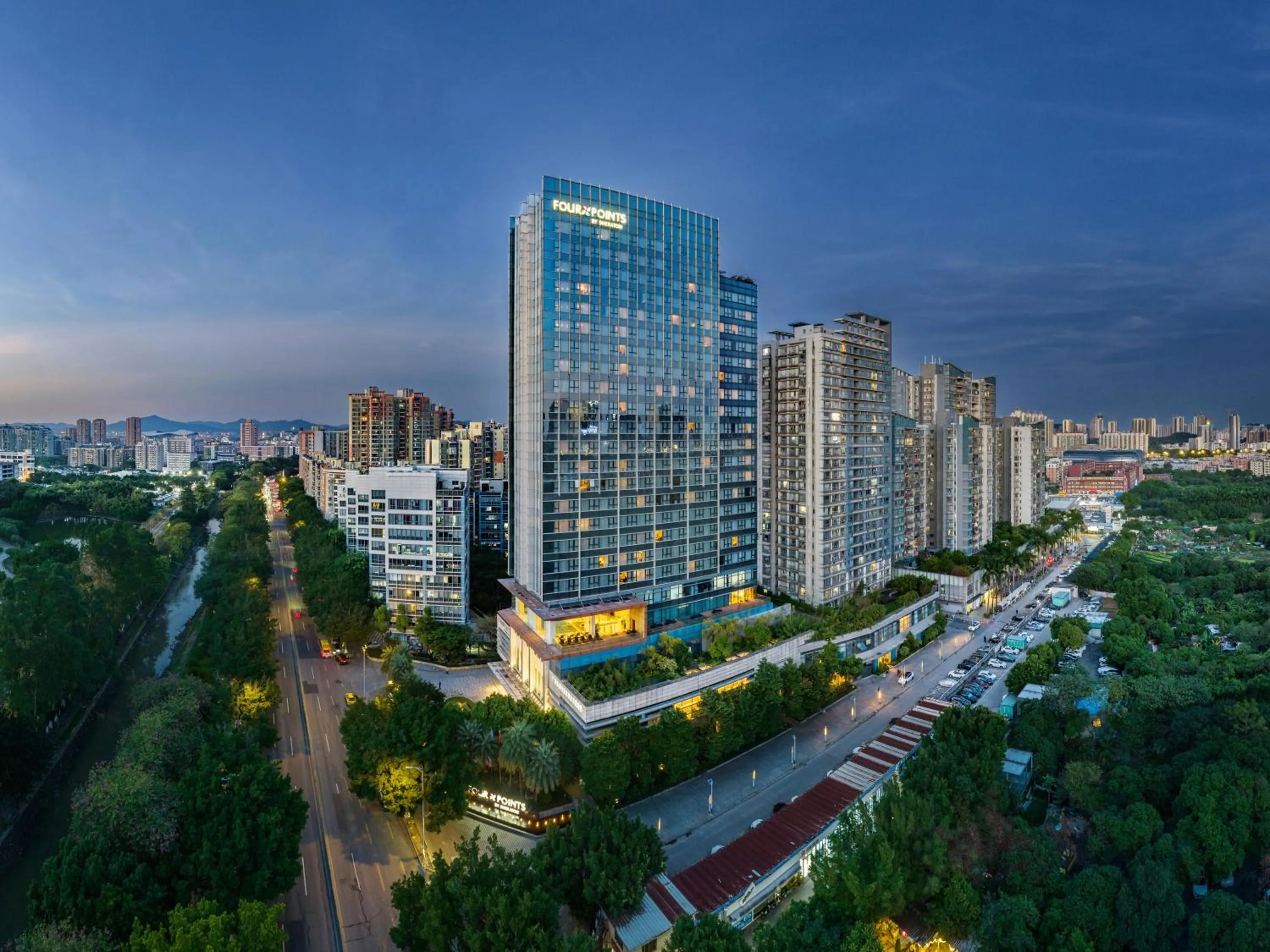 Property building in Four Points by Sheraton Guangzhou Financial City, Tianhe