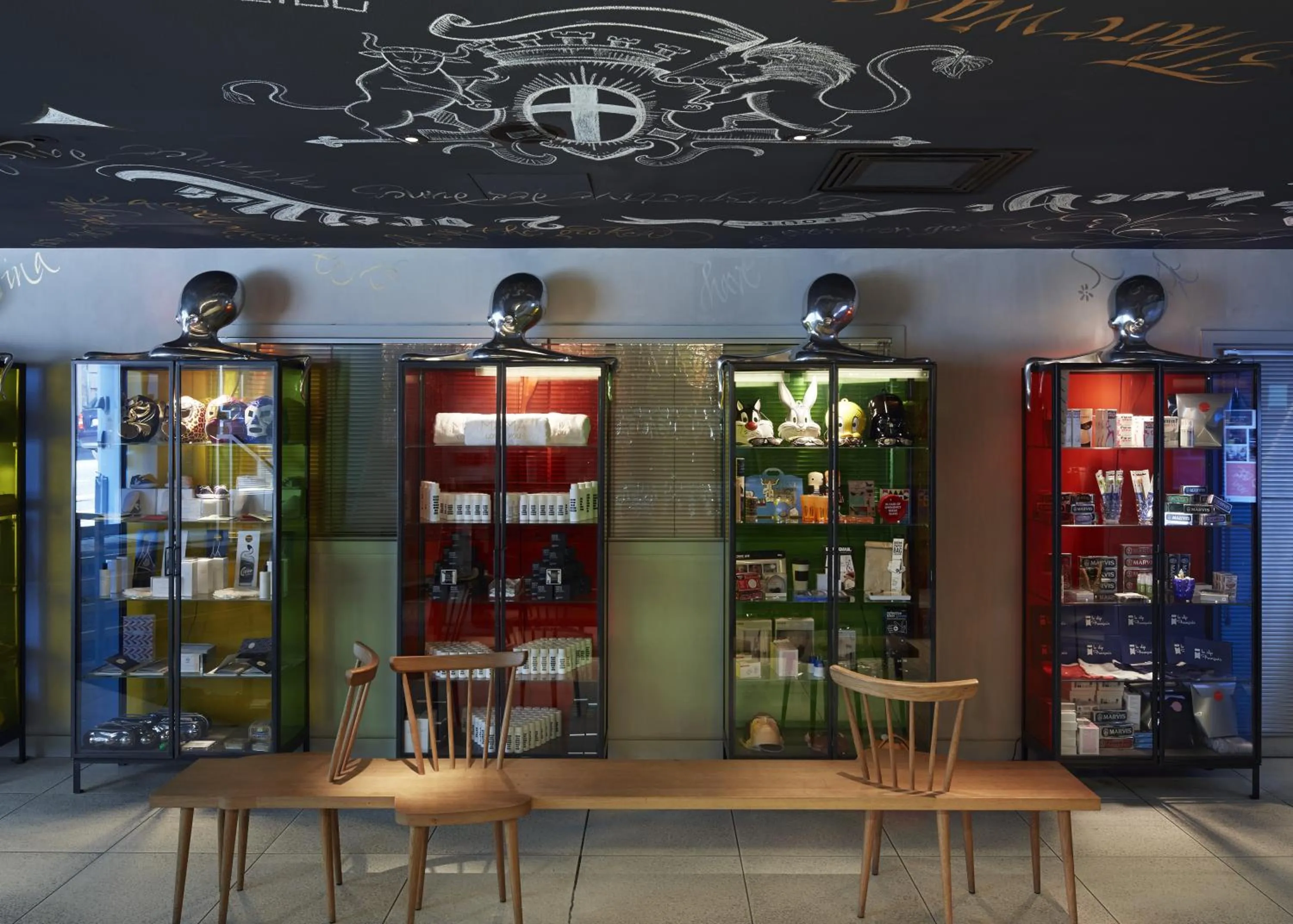 Lobby or reception in Mama Shelter Marseille