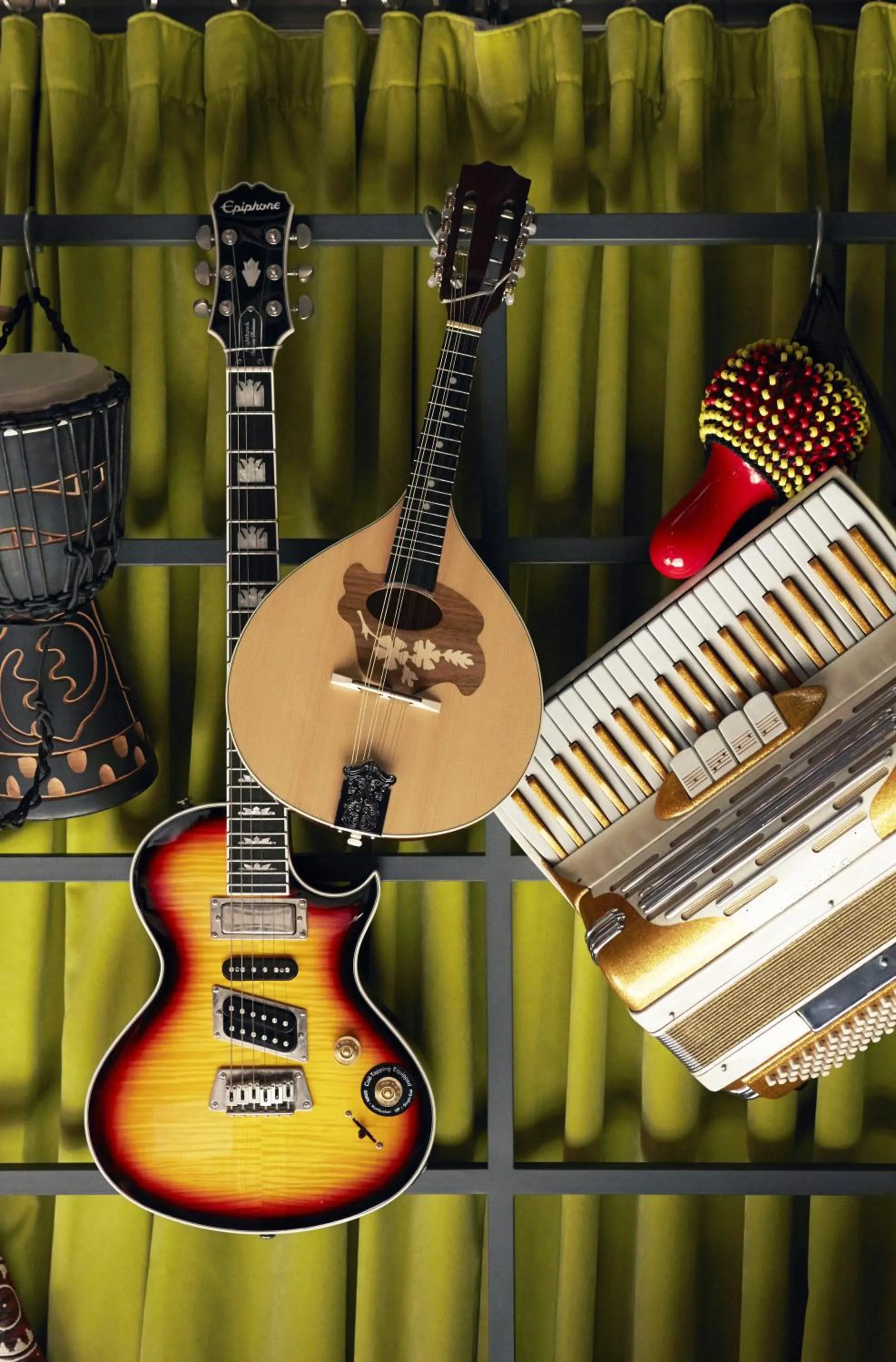 Decorative detail in Mama Shelter Marseille