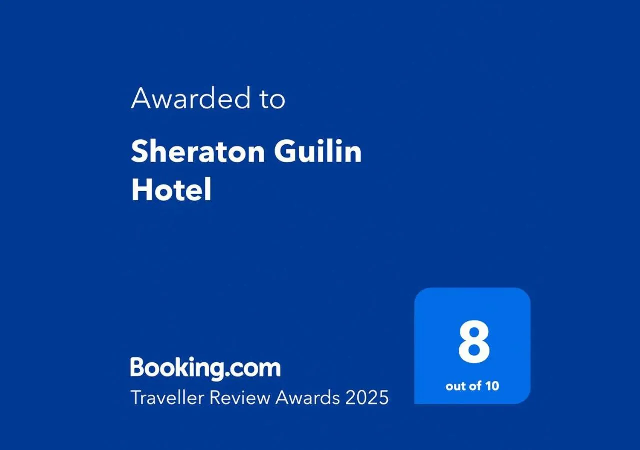 Certificate/Award in Sheraton Guilin Hotel