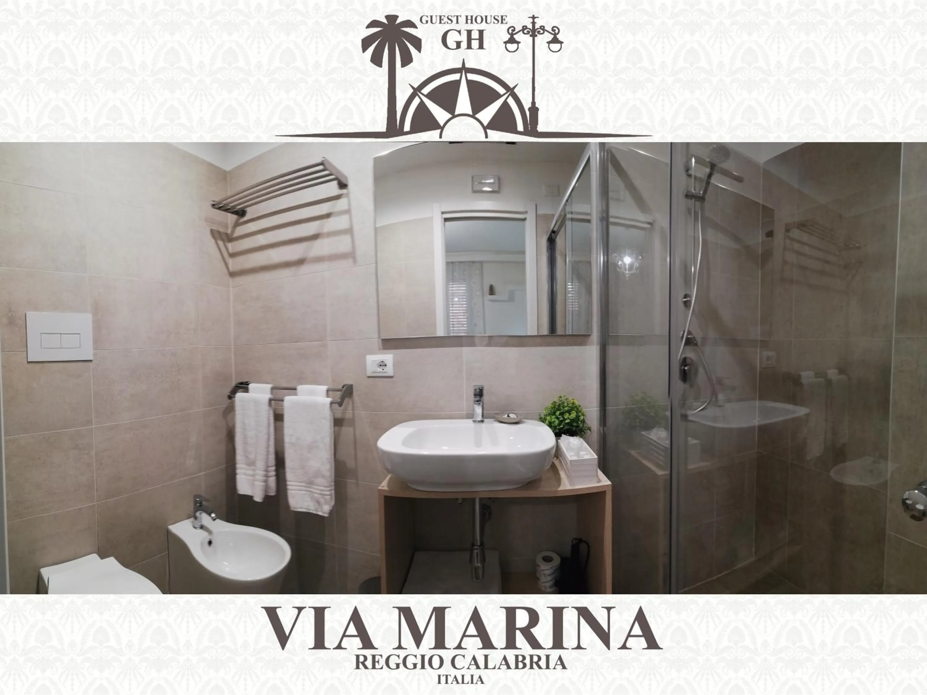 Bathroom in Guest House B&B Via Marina