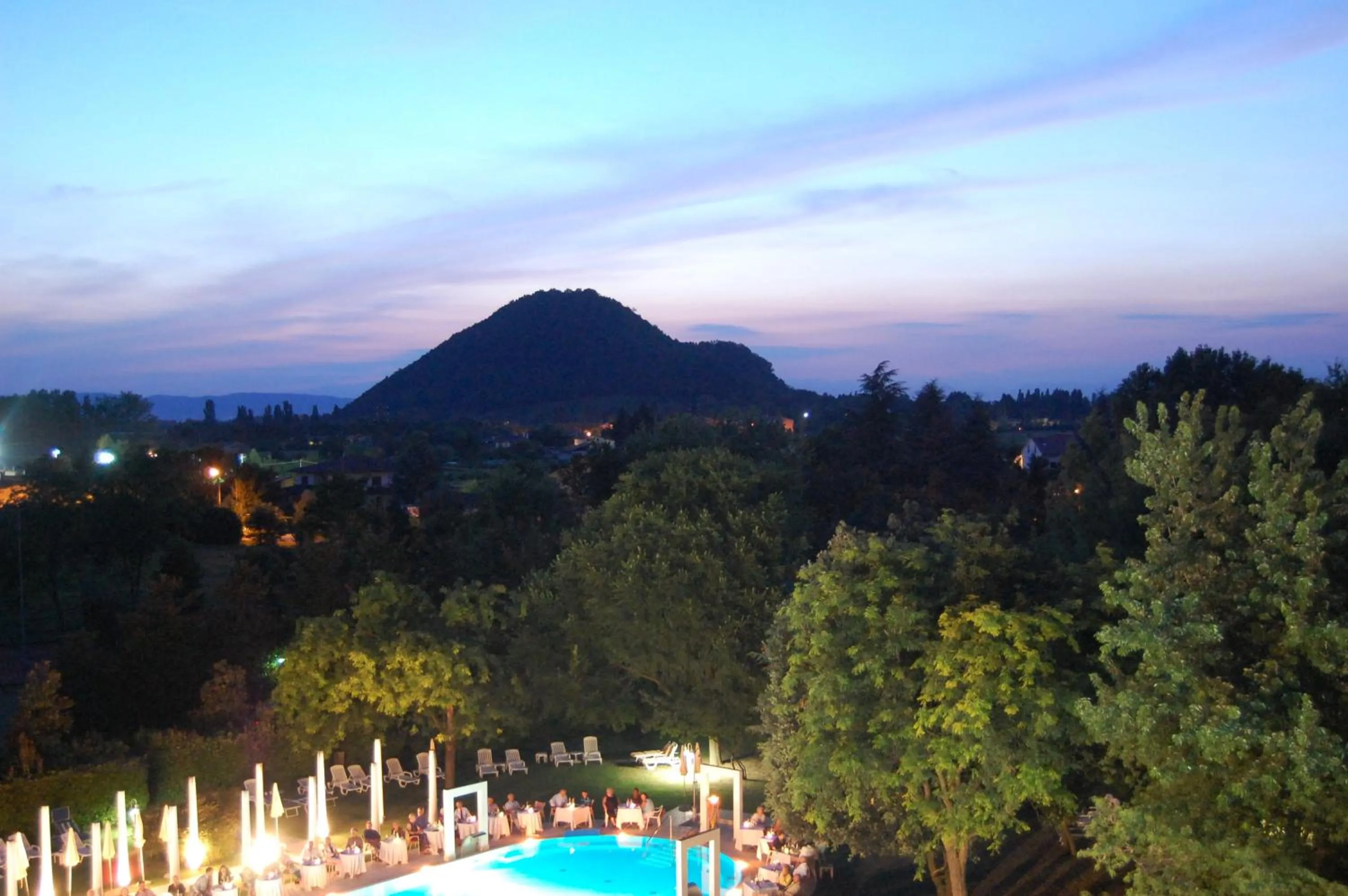 Swimming pool in Hotel Terme Orvieto