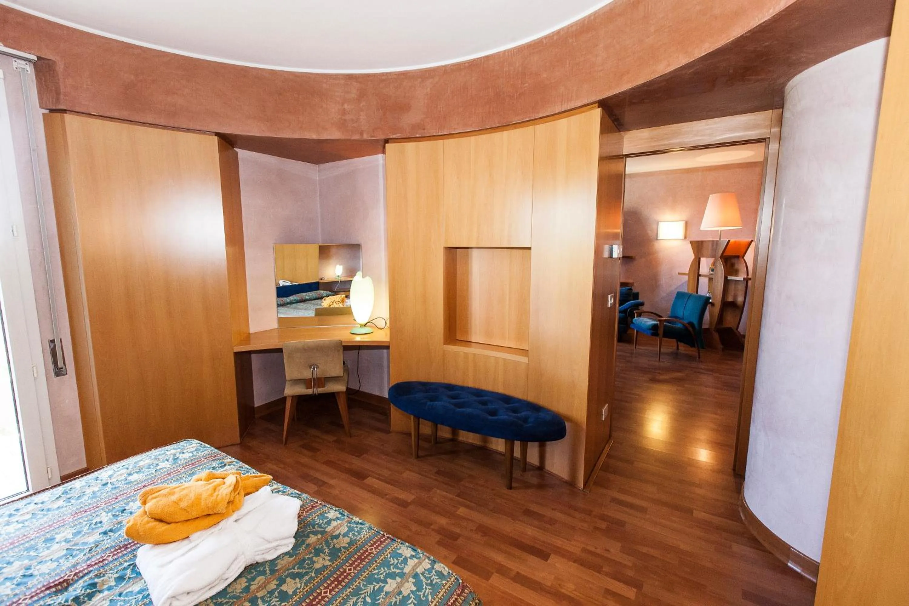 Photo of the whole room, Bed in Hotel Terme Orvieto