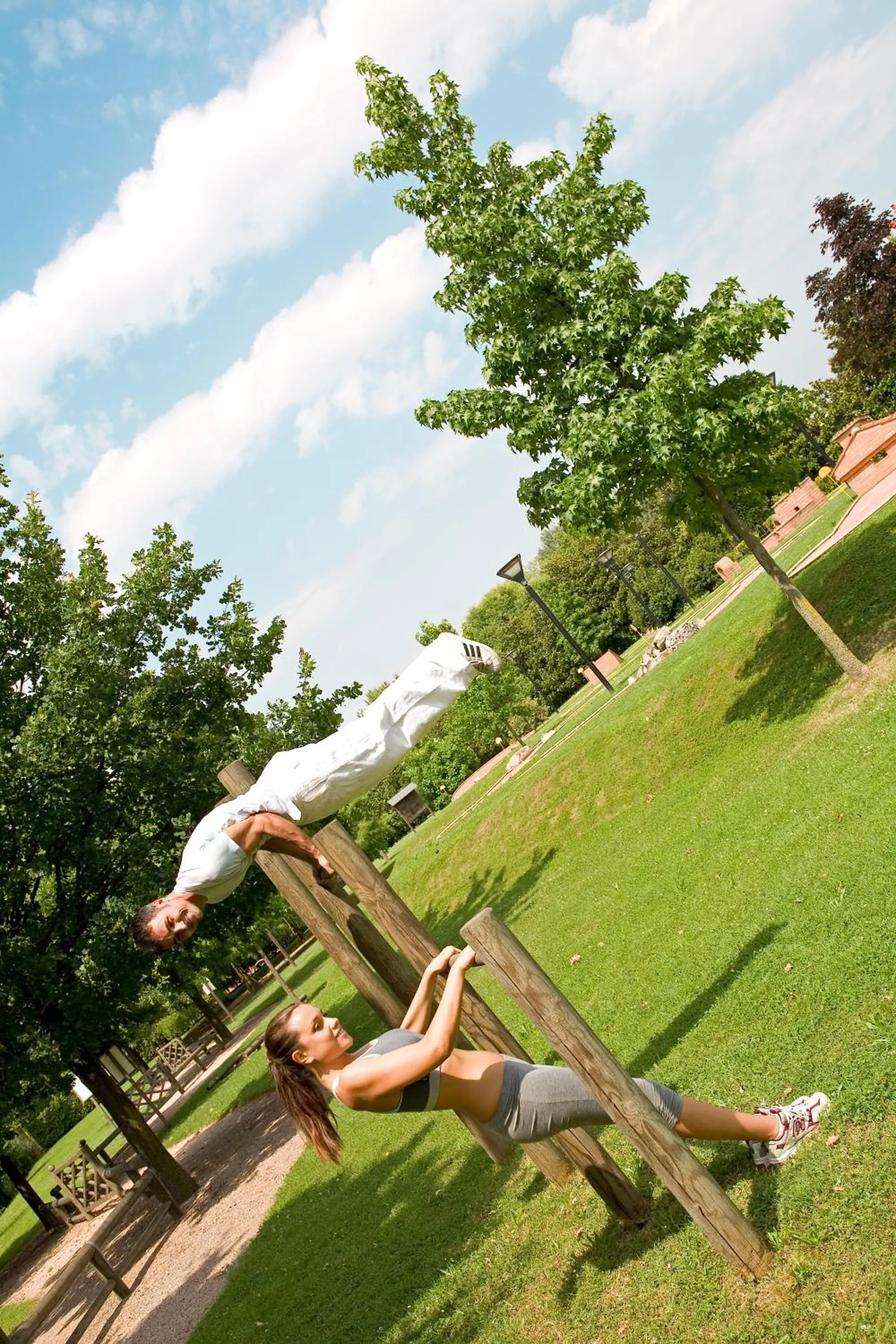 Garden in Hotel Terme Orvieto