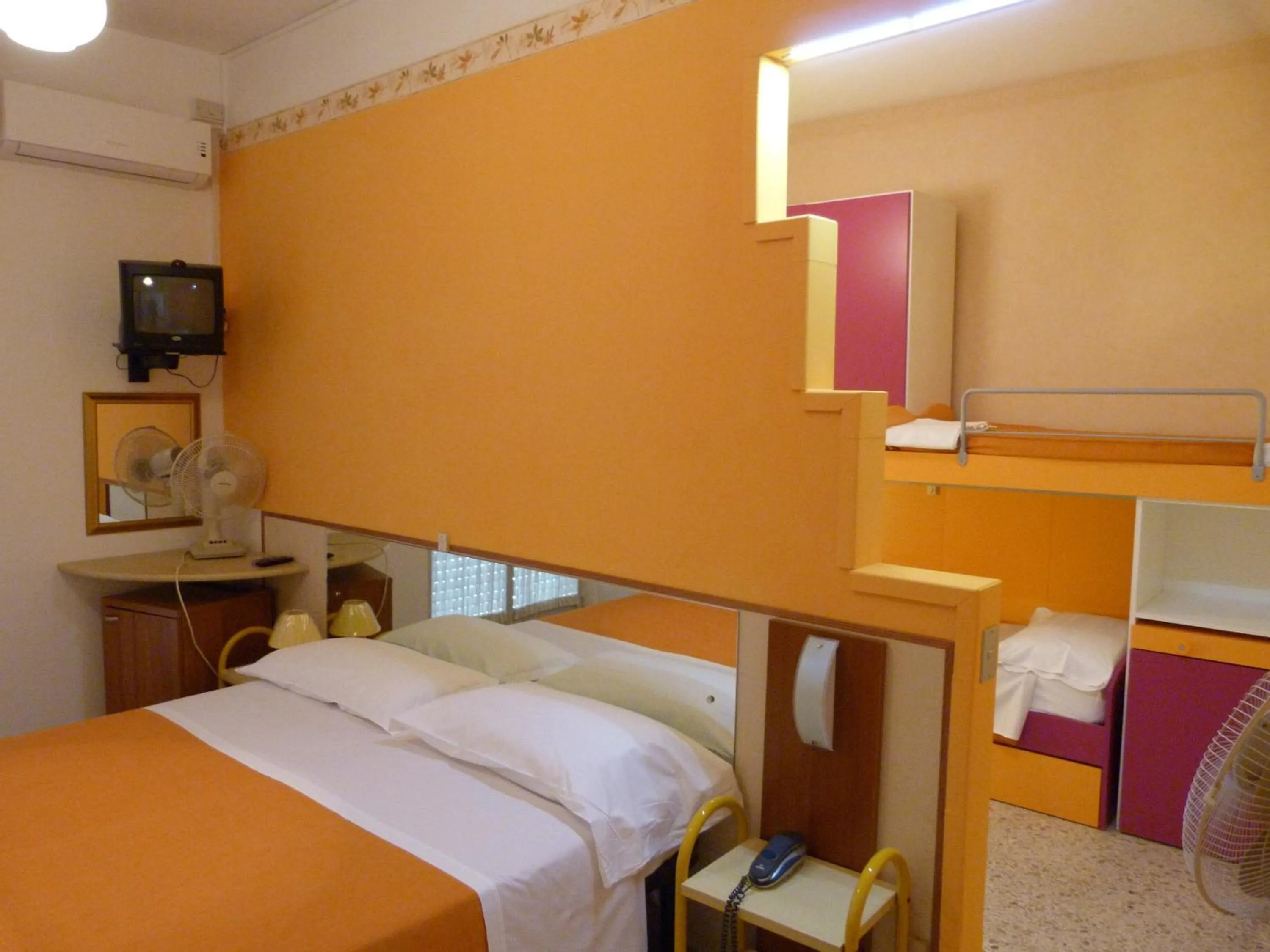 Decorative detail, Bed in Hotel Bologna