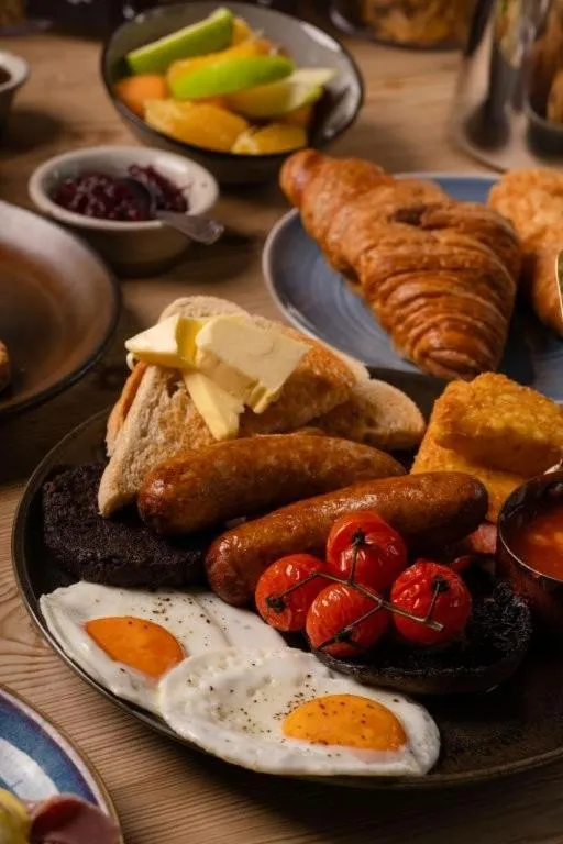 Food and drinks in The George Inn