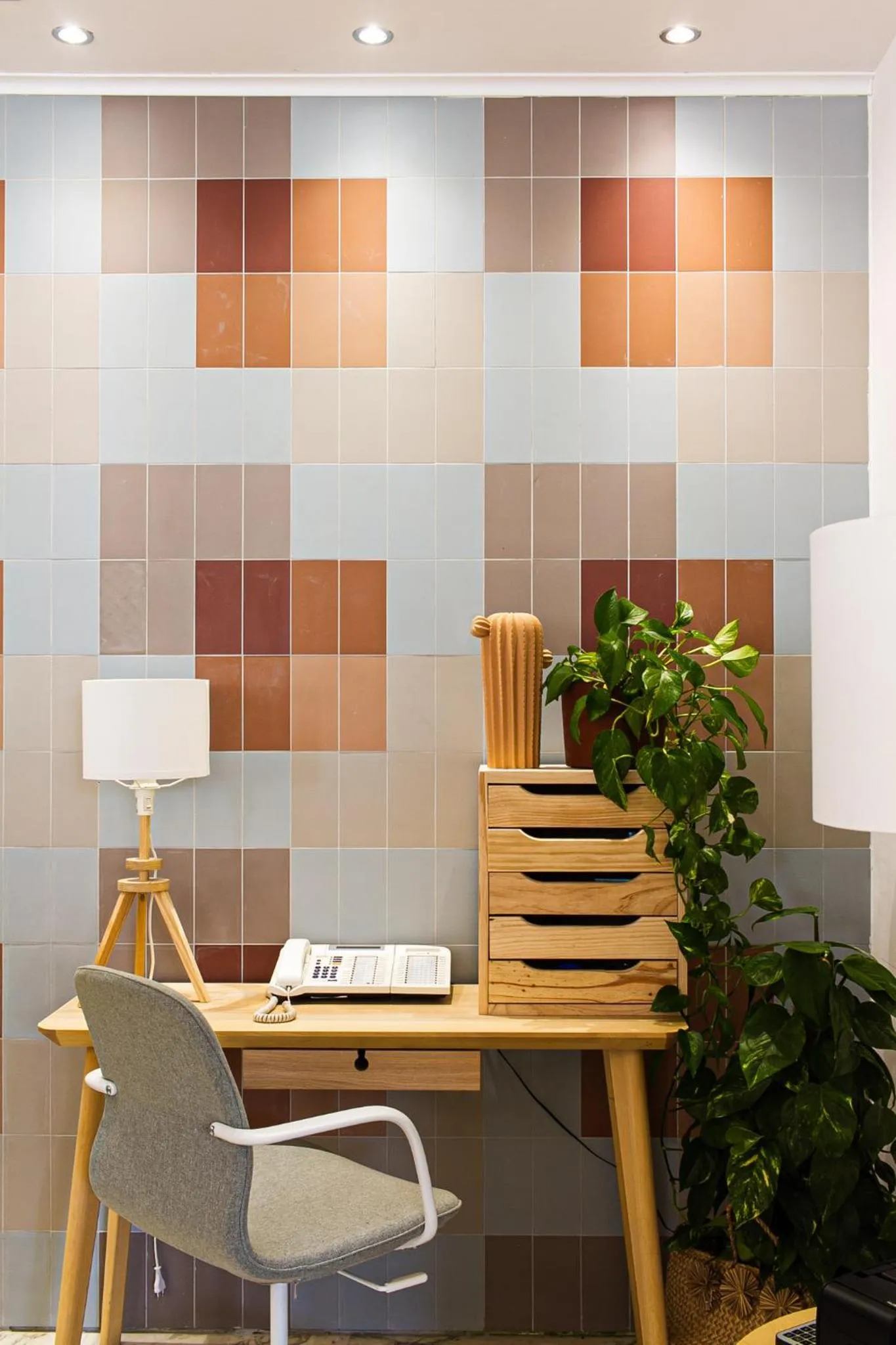 Lobby or reception in Hotel Blumen