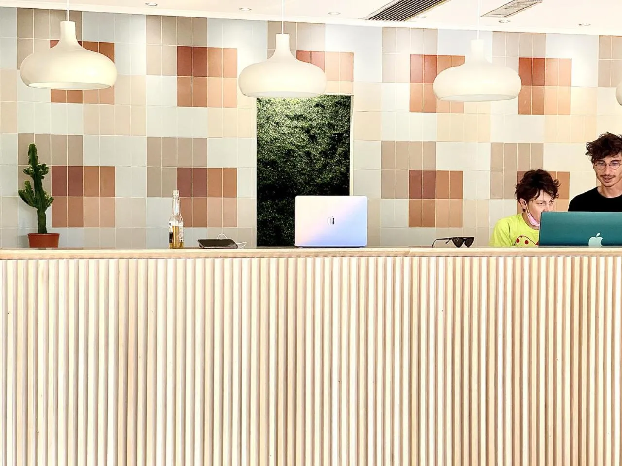 Lobby or reception in Hotel Blumen