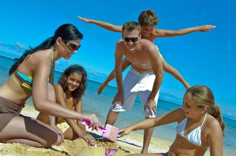 Beach in Hotel Blumen