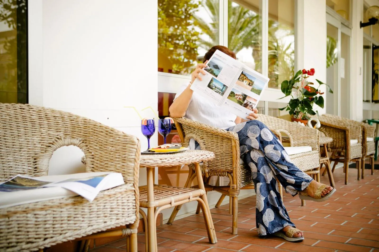 Balcony/Terrace in Hotel Blumen