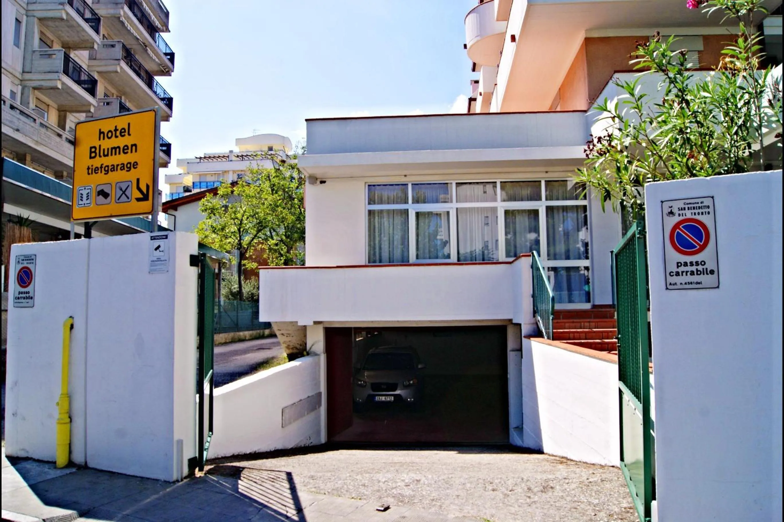 Property building in Hotel Blumen