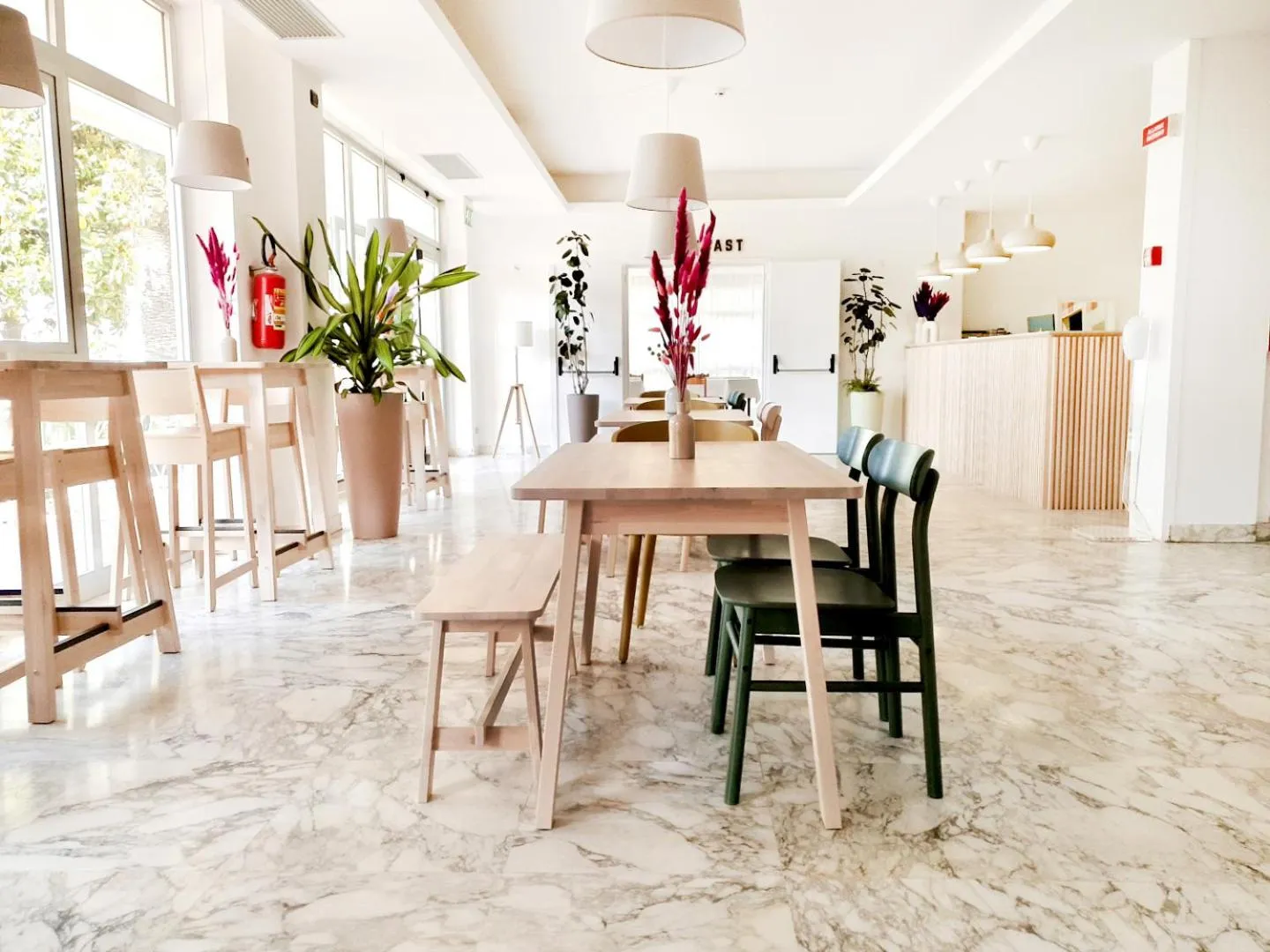 Restaurant/places to eat in Hotel Blumen