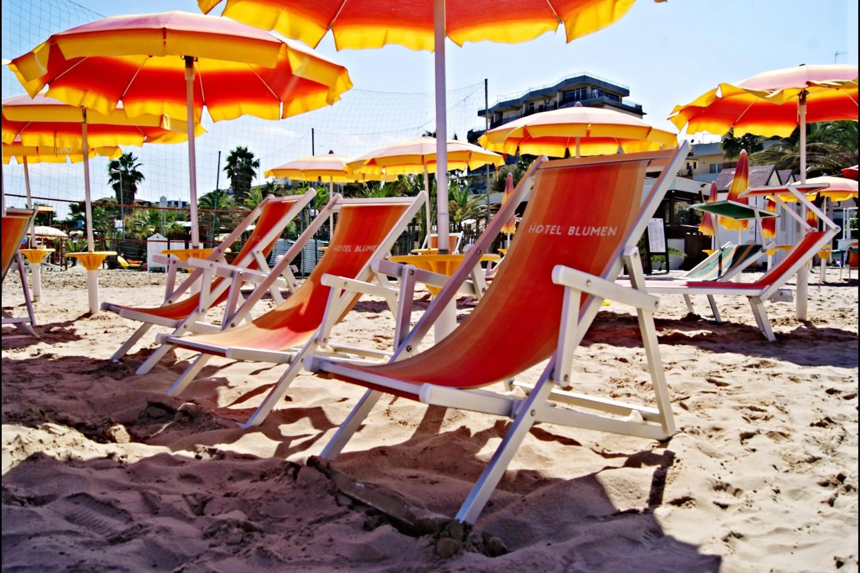 Beach in Hotel Blumen