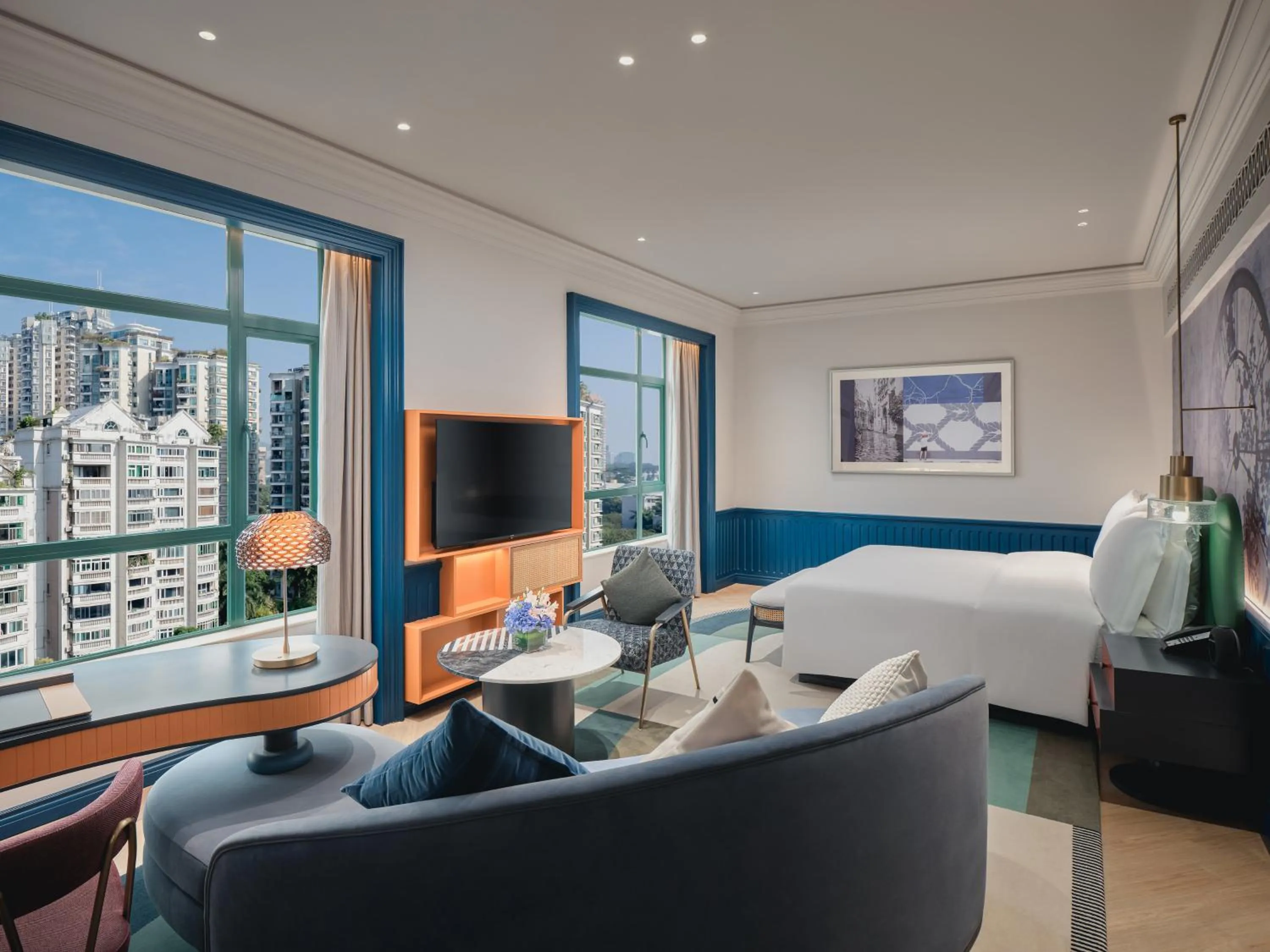 Photo of the whole room in Hotel Indigo Shenzhen Overseas Chinese Town by IHG