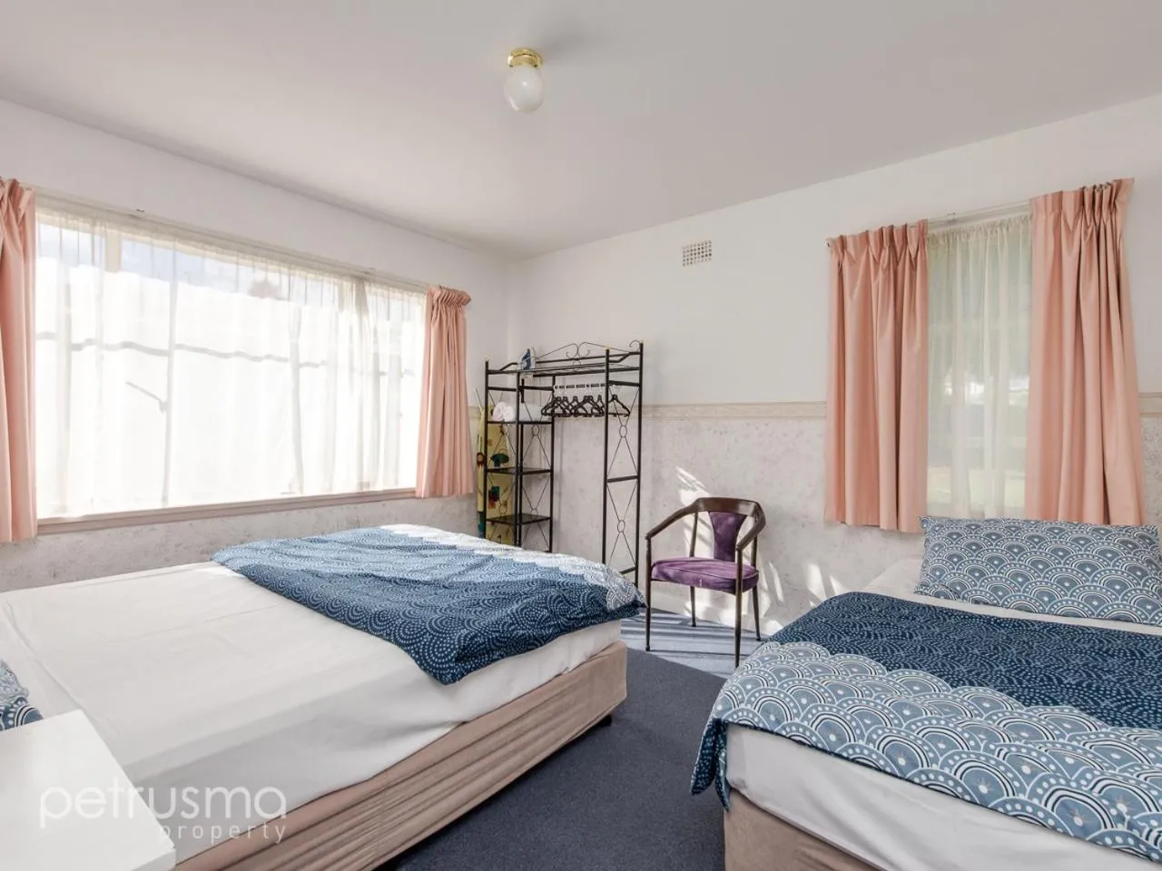 Bedroom in Hobart Apartments