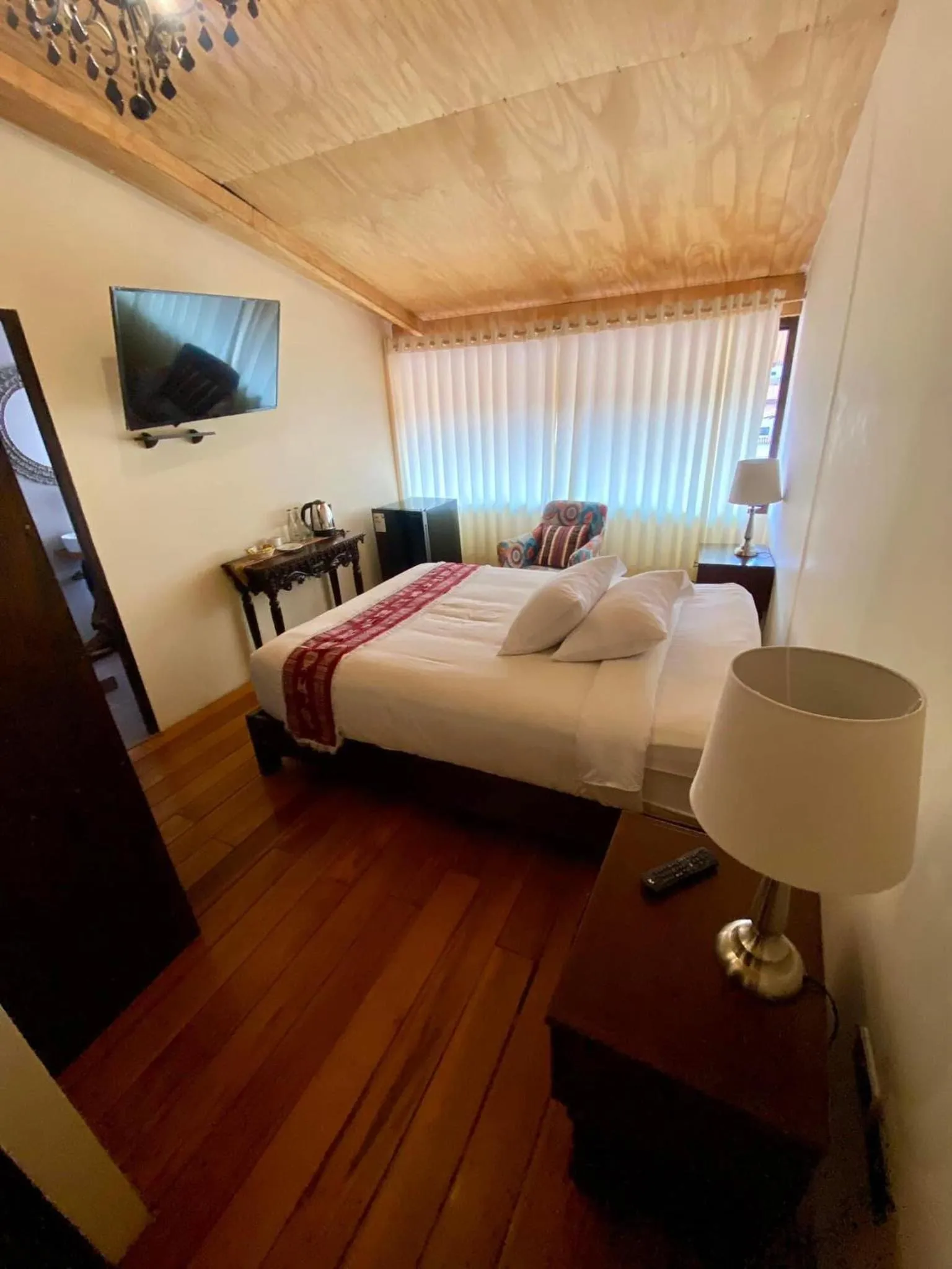 Bed in Cusco Hotel Boutique