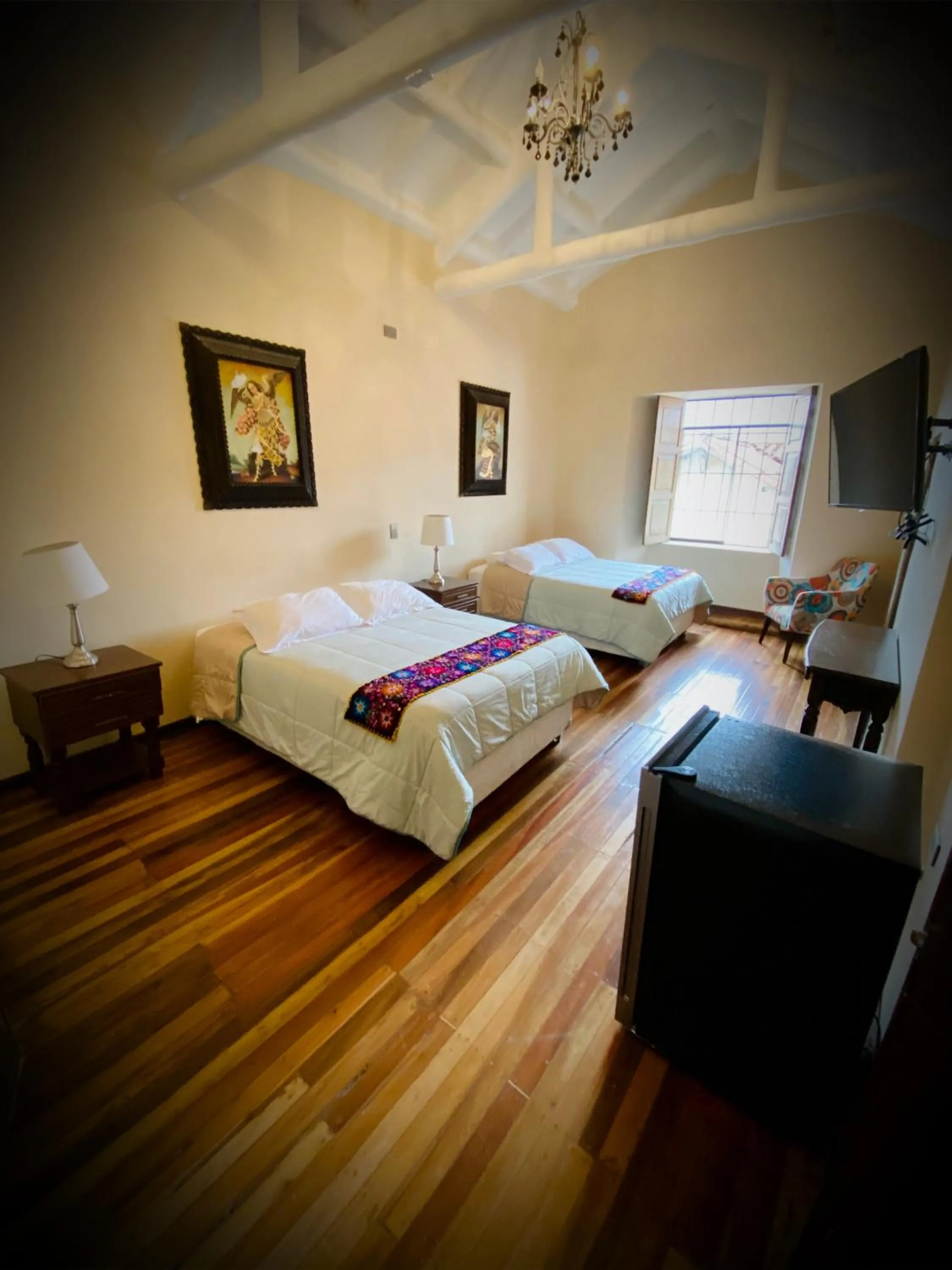 Bed in Cusco Hotel Boutique