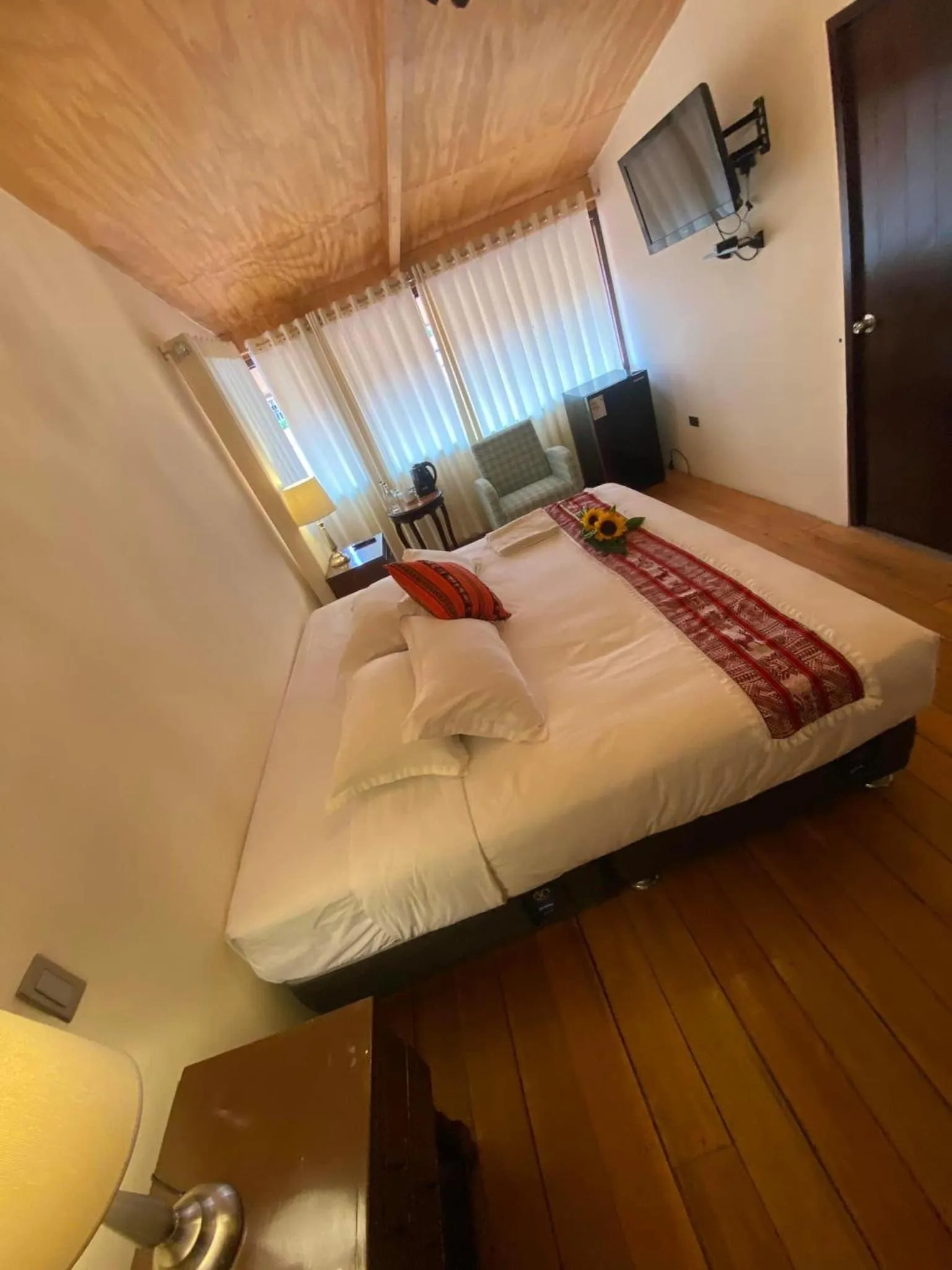 Bed in Cusco Hotel Boutique