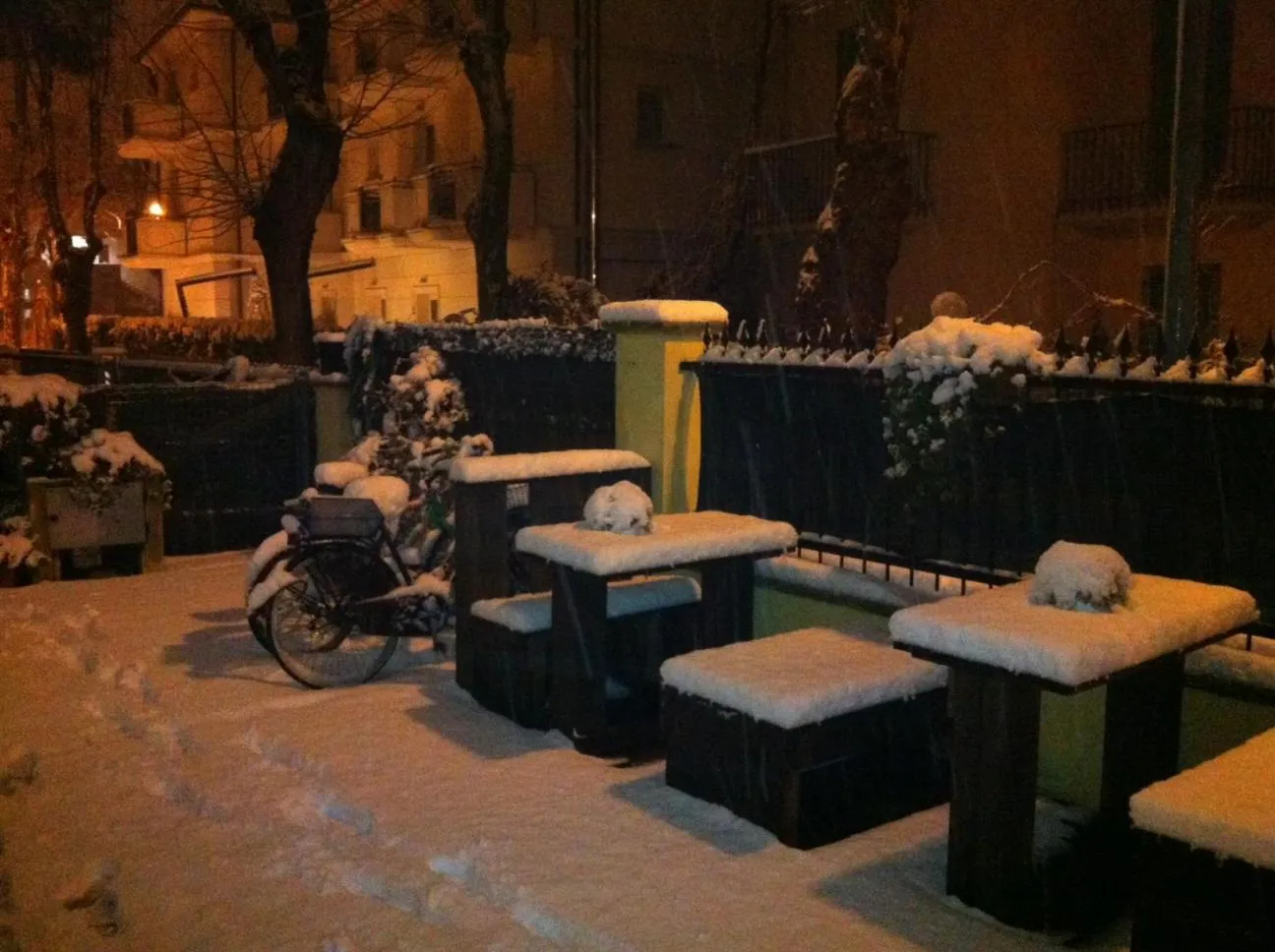 Winter in Villa Grazia