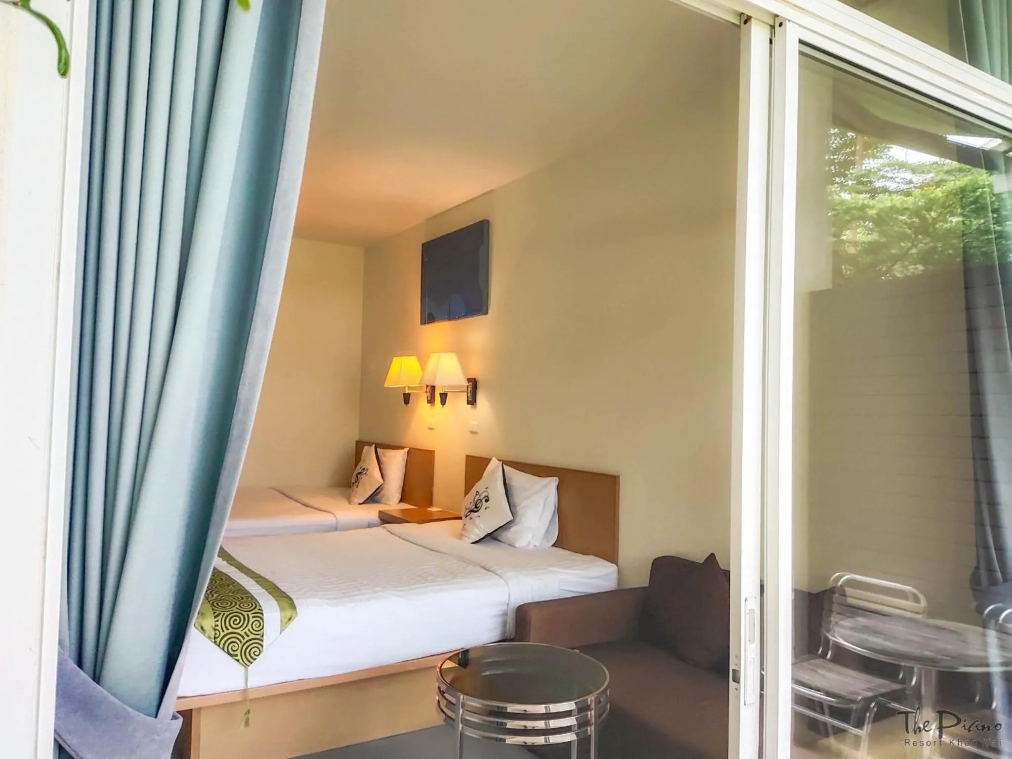 Bed in The Piano Resort Khaoyai