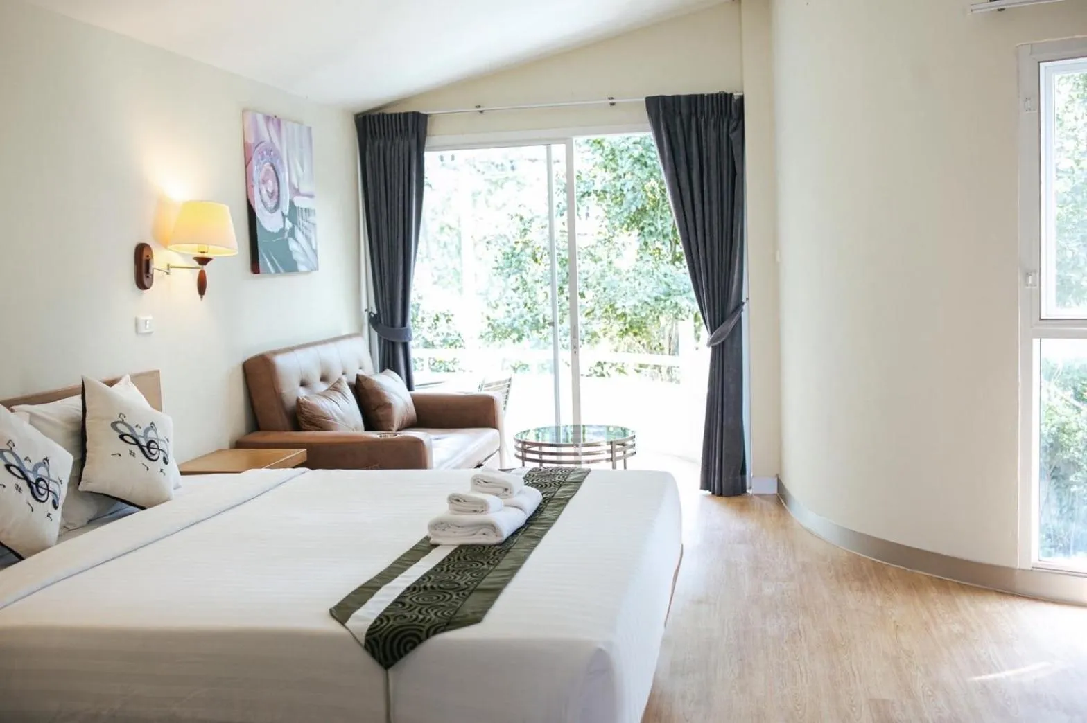 Bedroom, Bed in The Piano Resort Khaoyai