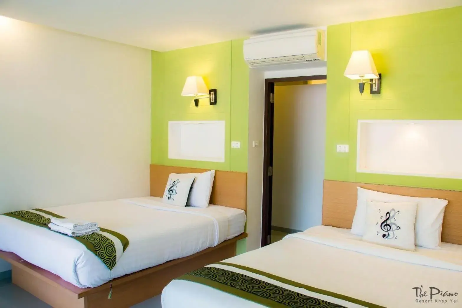 Superior Twin Room in The Piano Resort Khaoyai Superior Twin Room in The Piano Resort Khaoyai