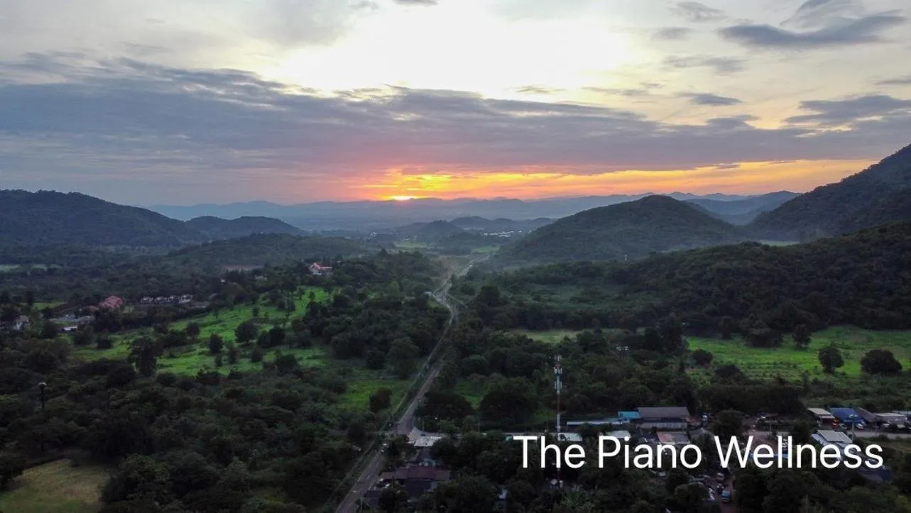 Mountain view in The Piano Resort Khaoyai