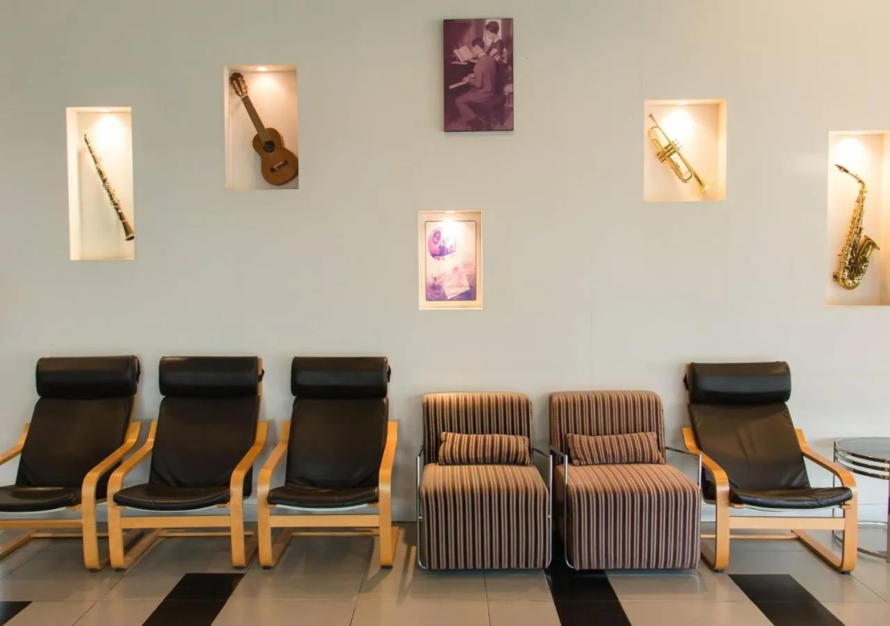 Seating area in The Piano Resort Khaoyai