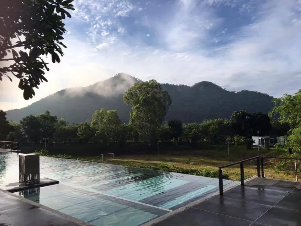Mountain view in The Piano Resort Khaoyai