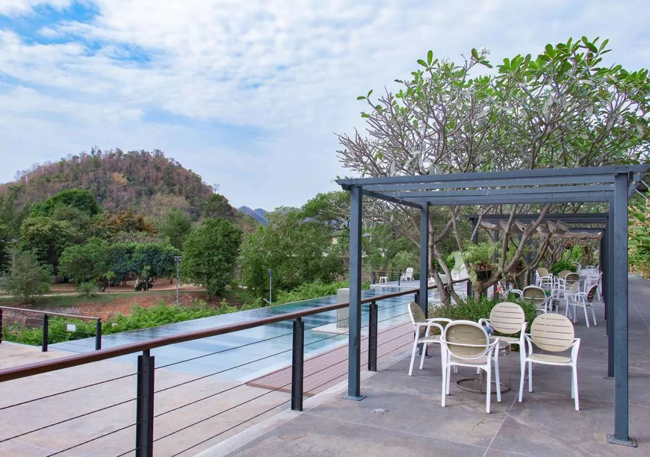 Patio in The Piano Resort Khaoyai