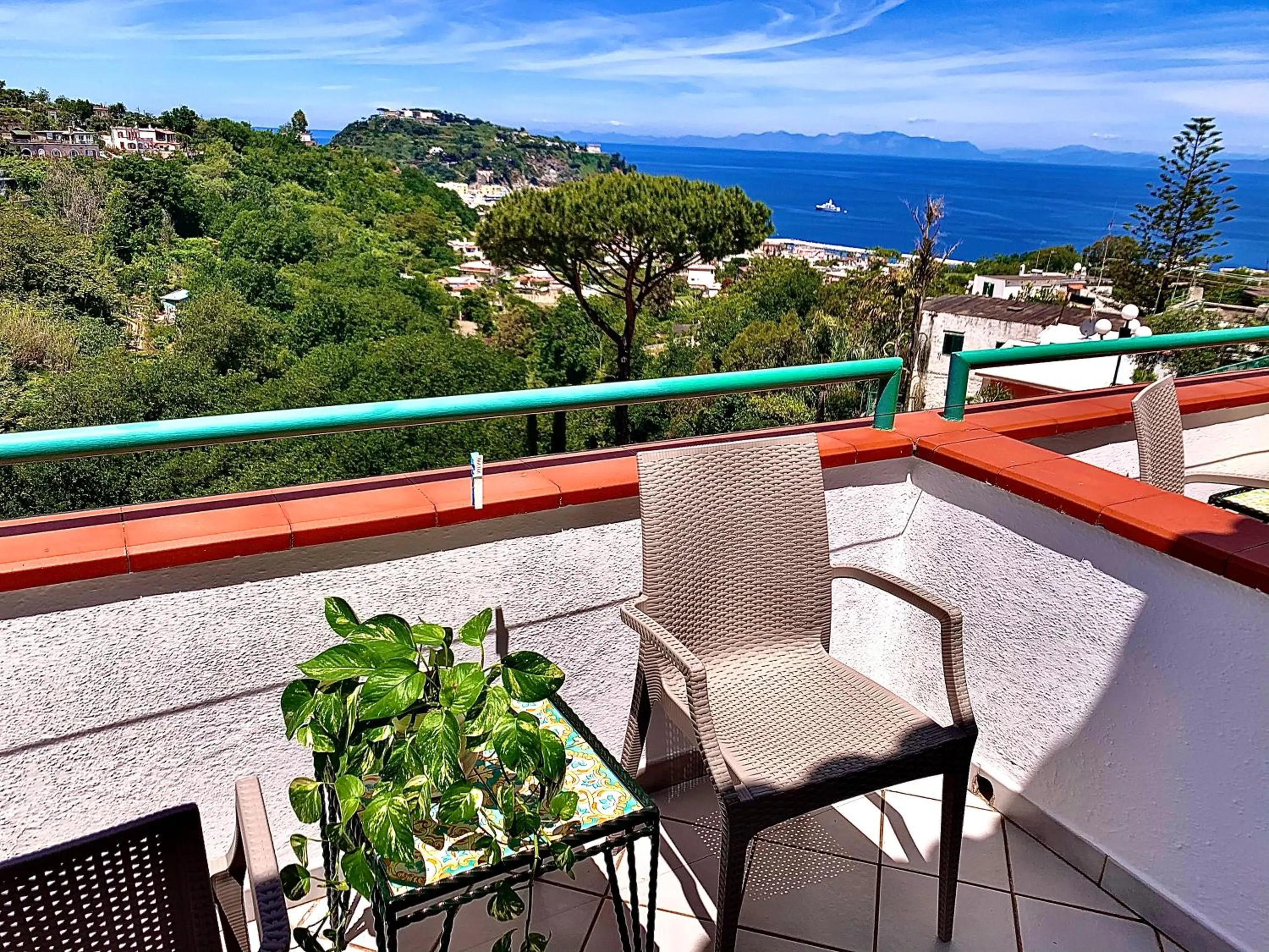 Balcony/Terrace in Resort Terme La Pergola