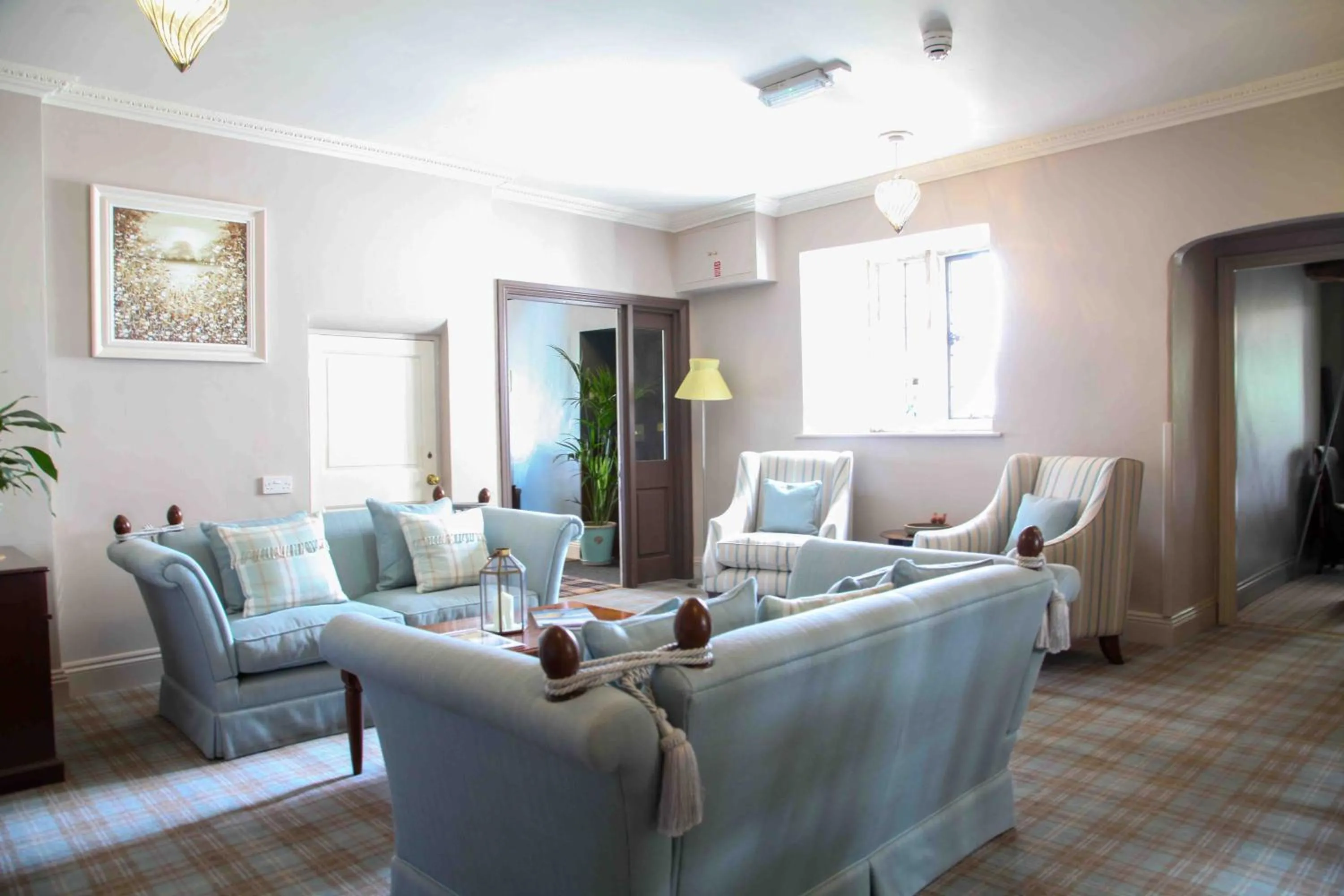 Seating area in Mortons Manor