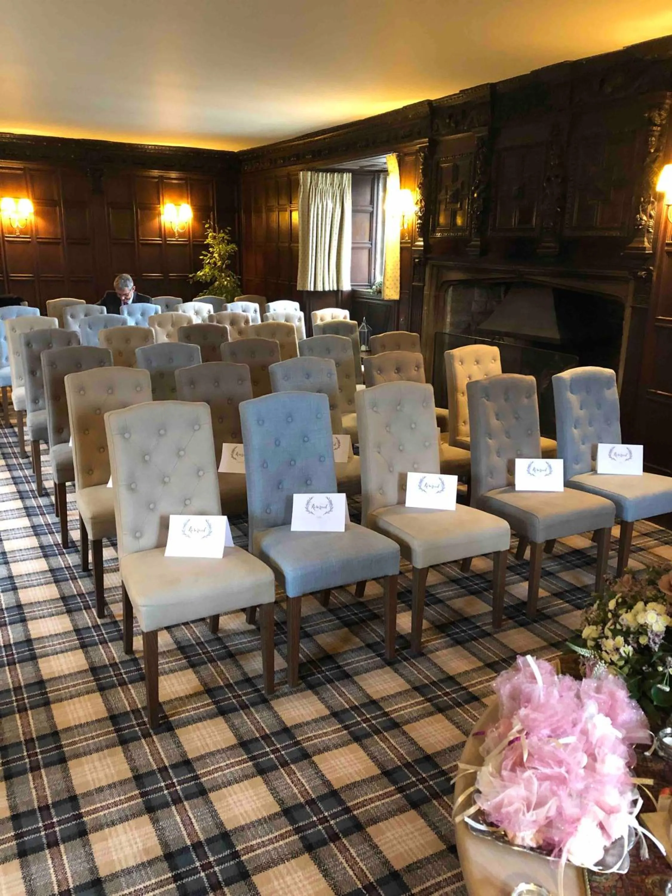 Seating area in Mortons Manor