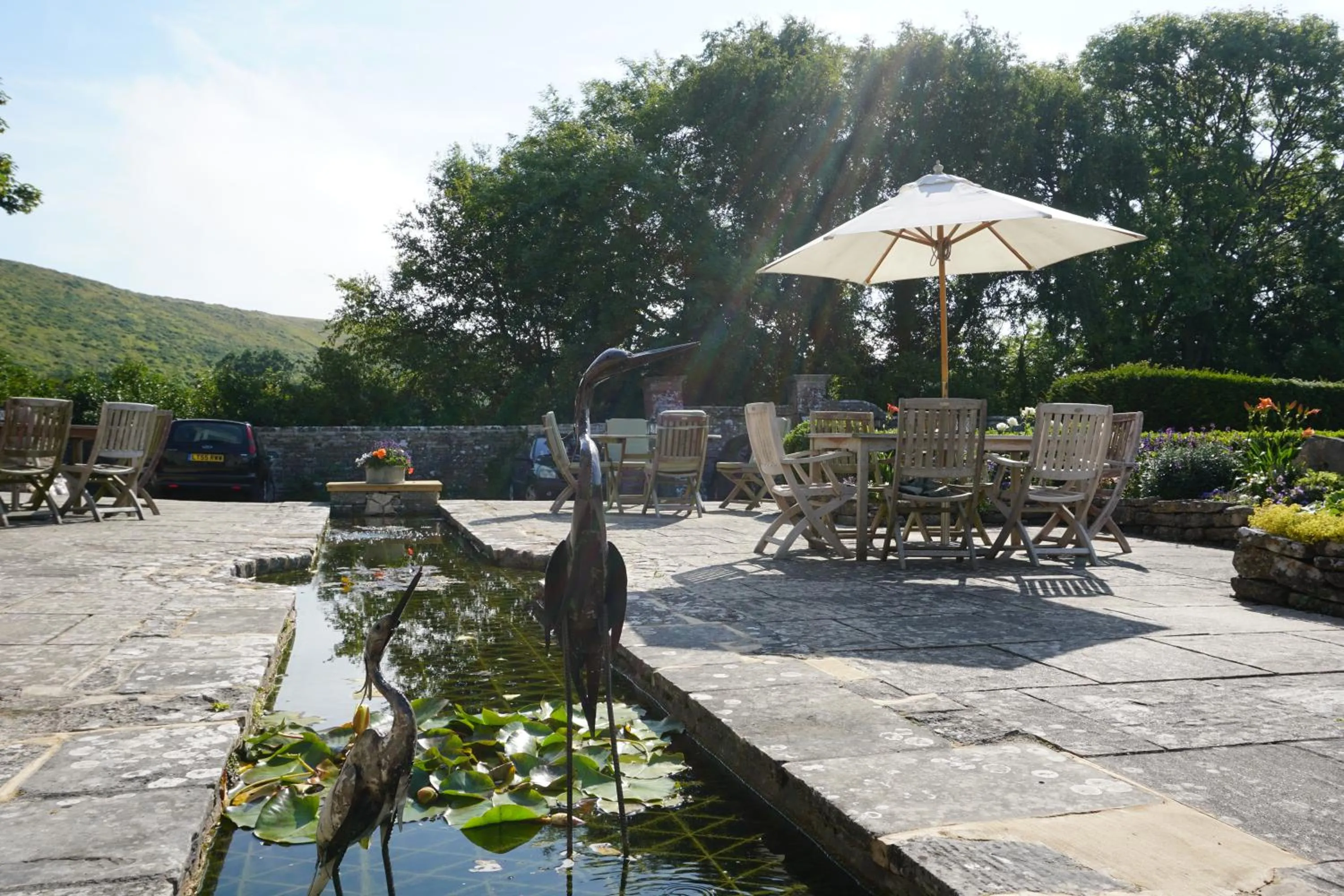 Patio in Mortons Manor