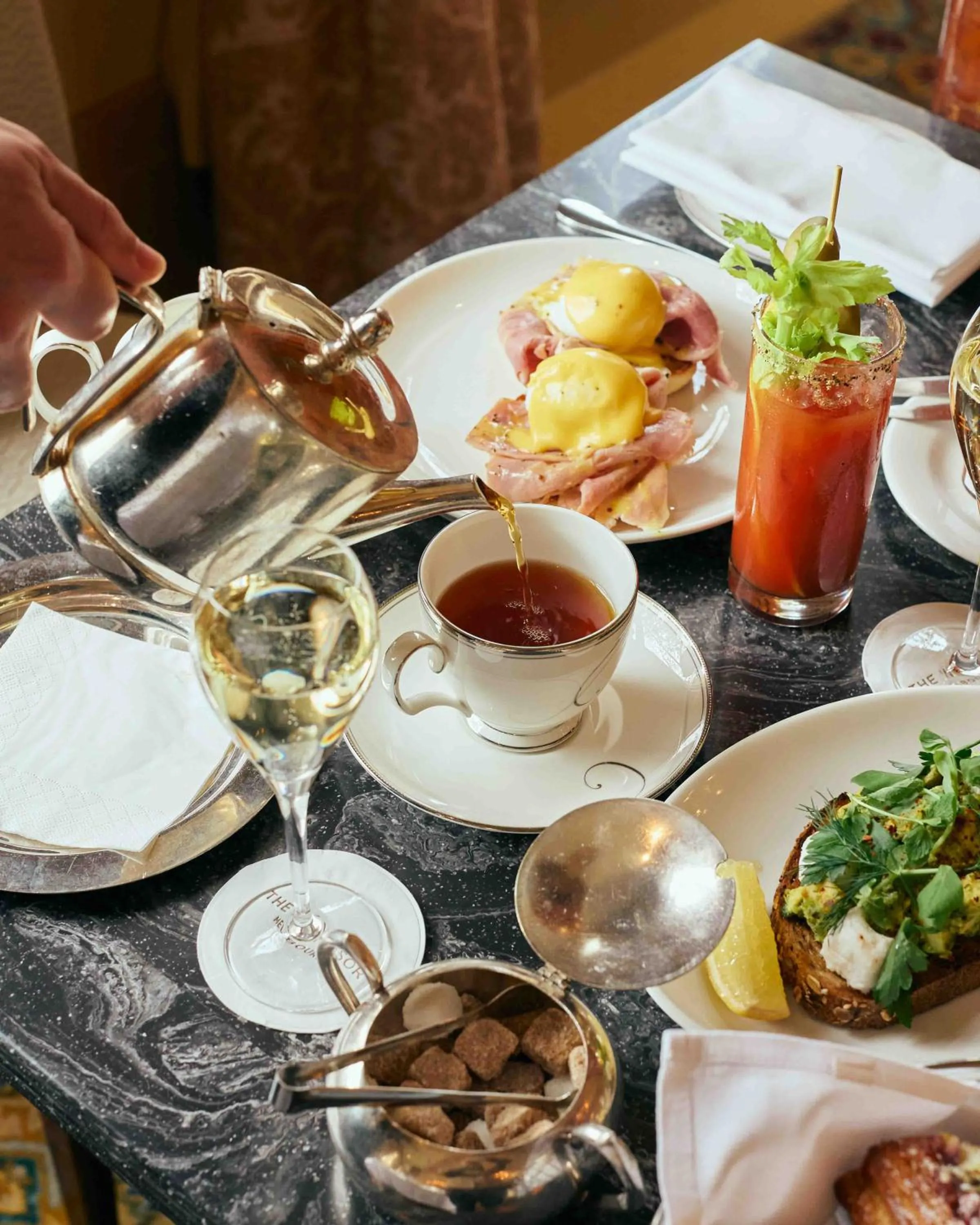 Food and drinks in The Hotel Windsor