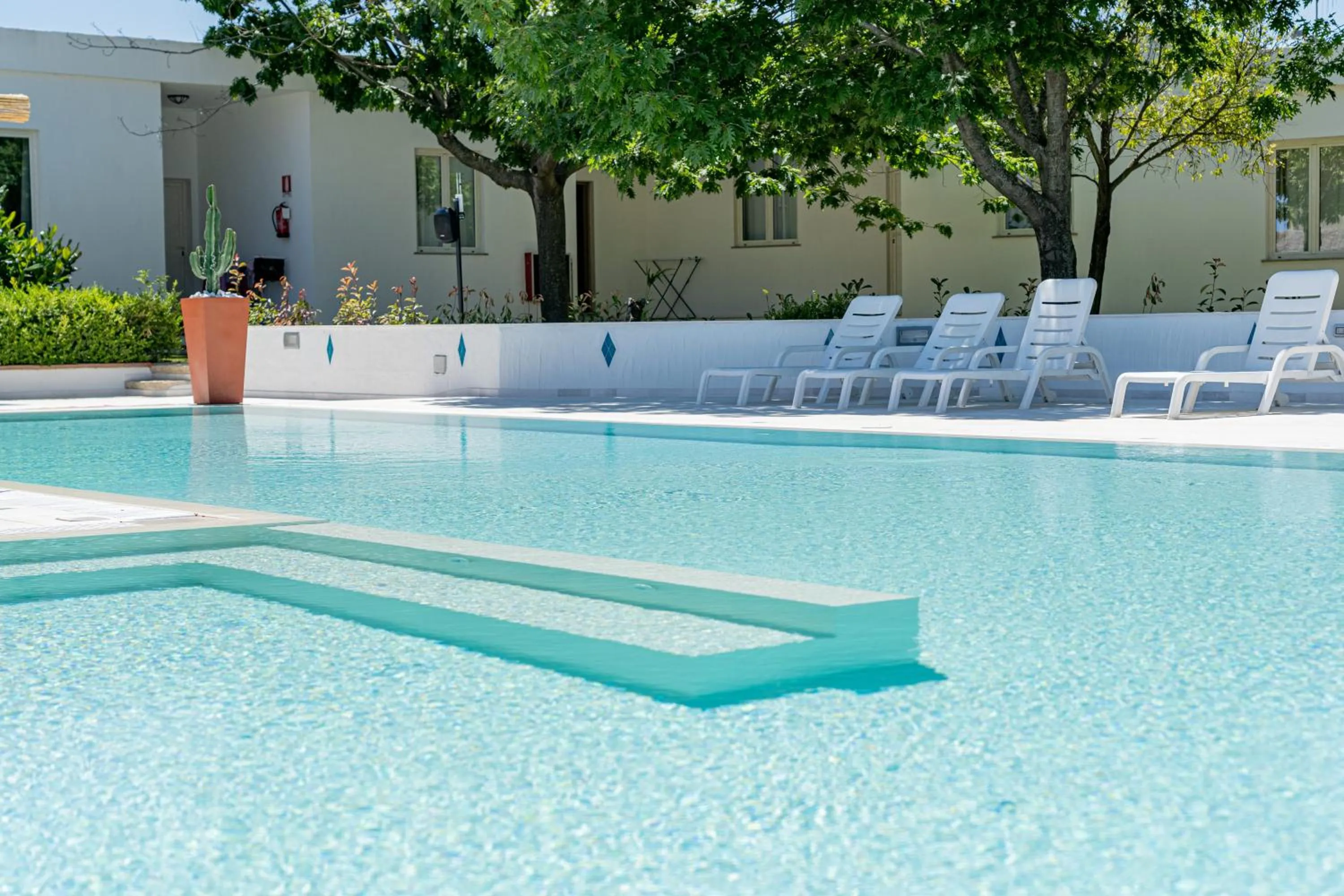 Swimming pool in Hotel Le Mimose