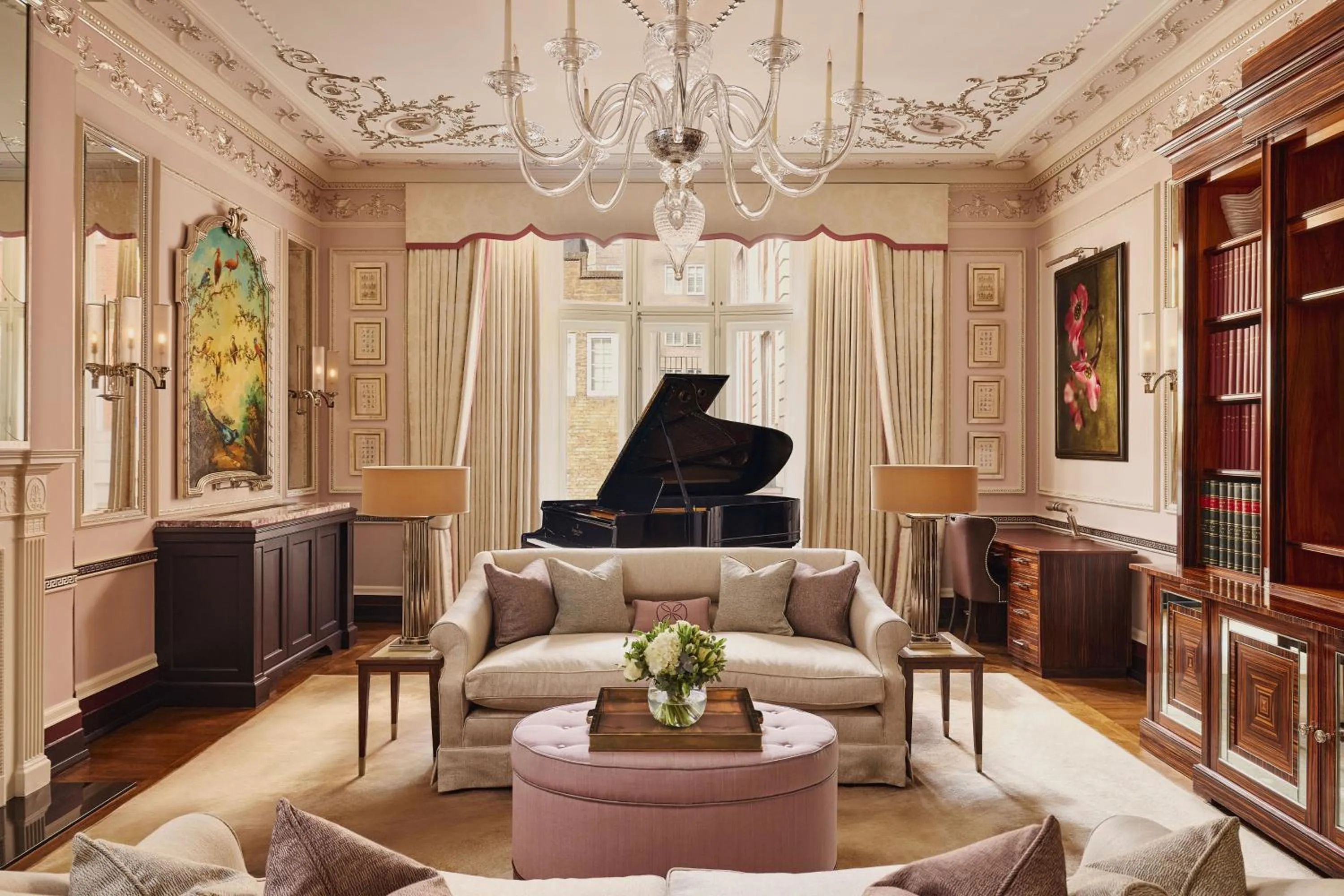 Living room in The Connaught, Maybourne