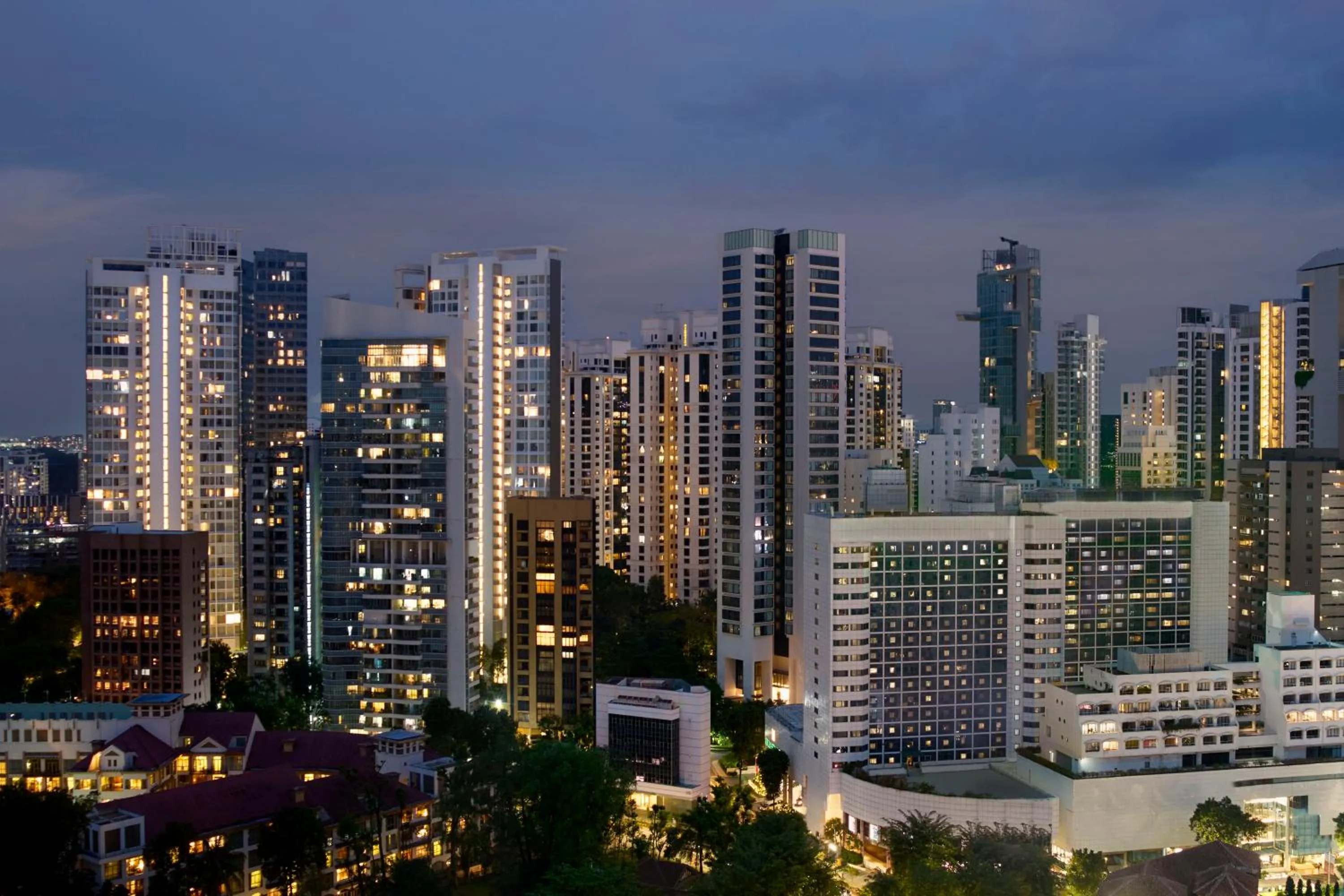 View (from property/room) in The St Regis Singapore