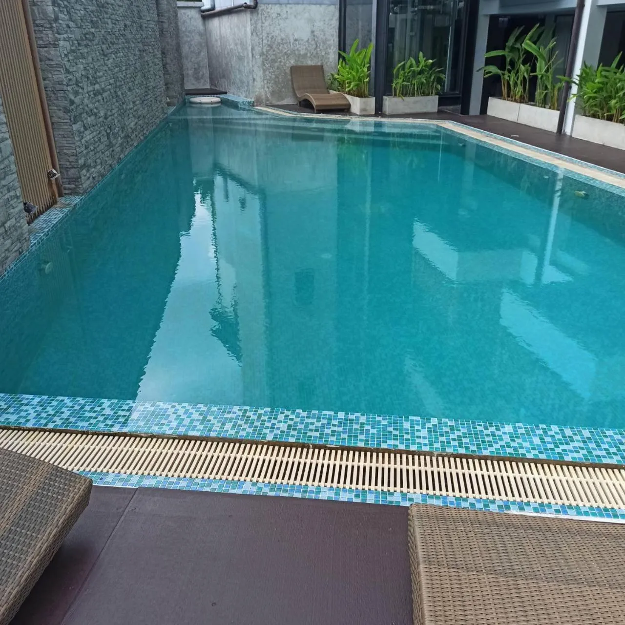 Pool view in Hotel De Wualai