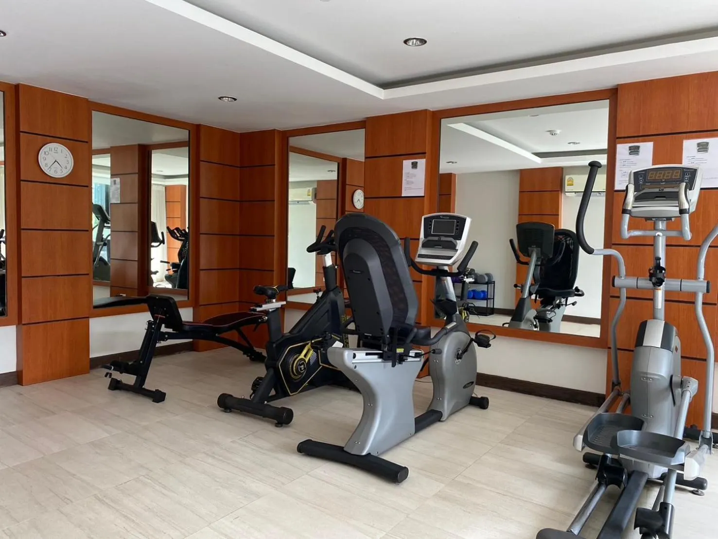 Fitness centre/facilities in Hotel De Wualai