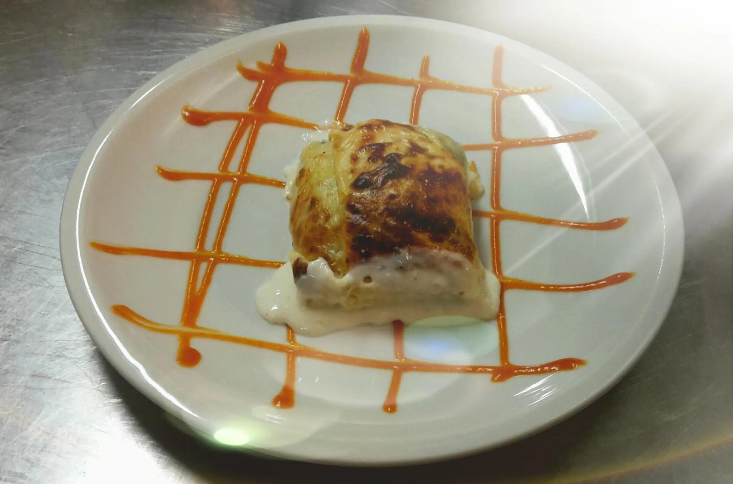 Food close-up in Hotel Edera