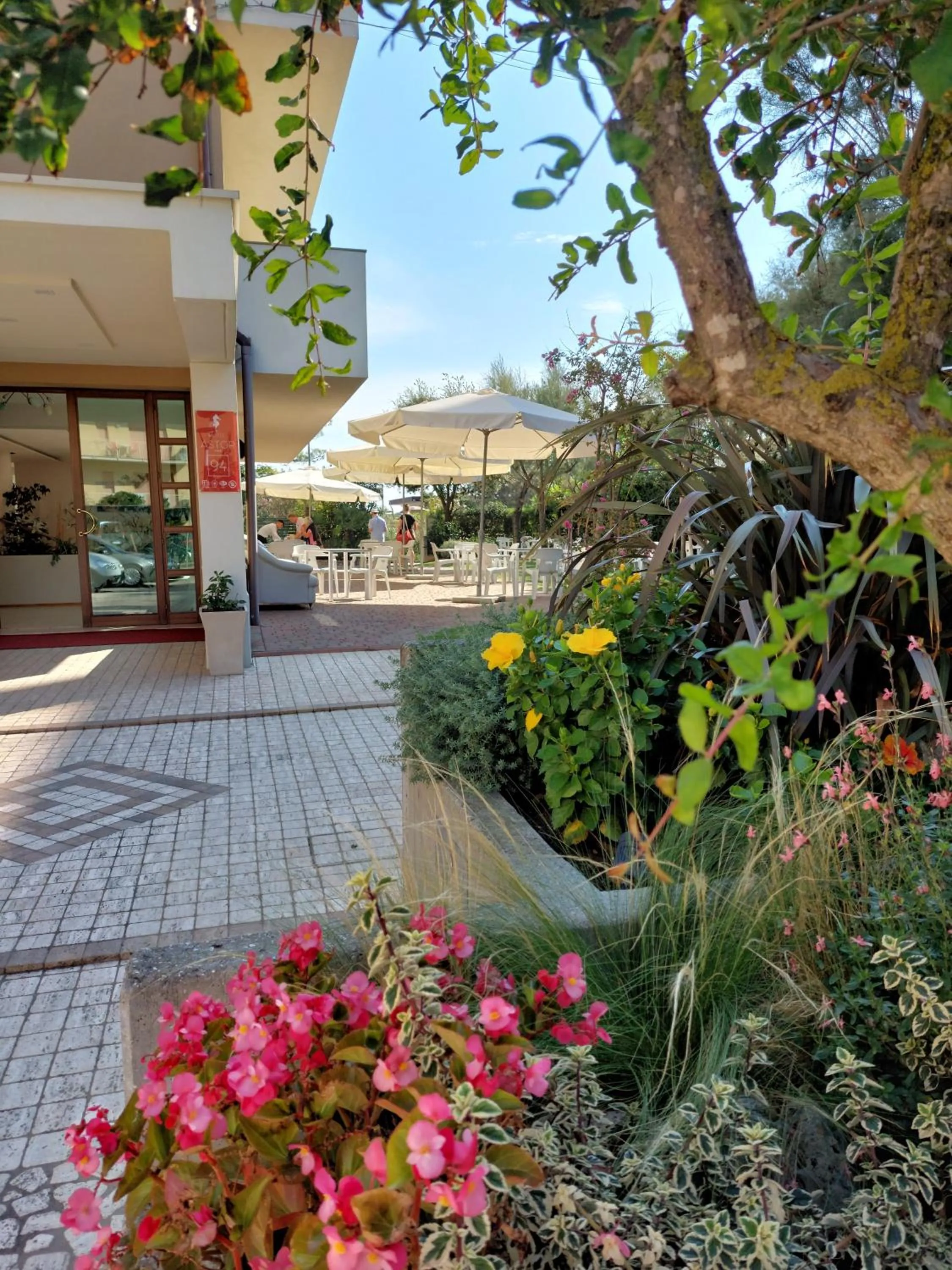 Garden in Hotel Astor B&B