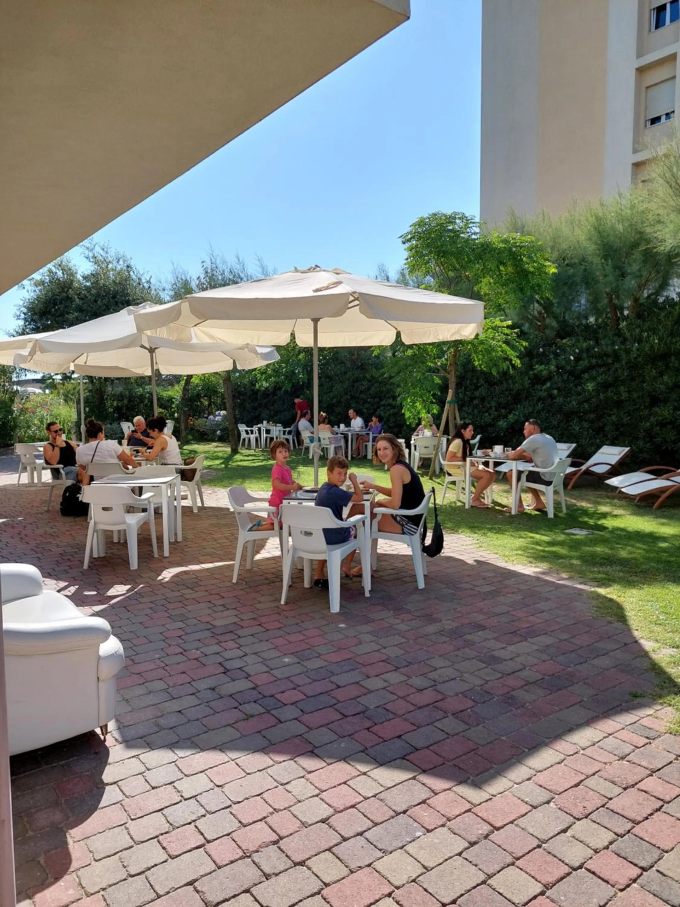 Garden in Hotel Astor B&B