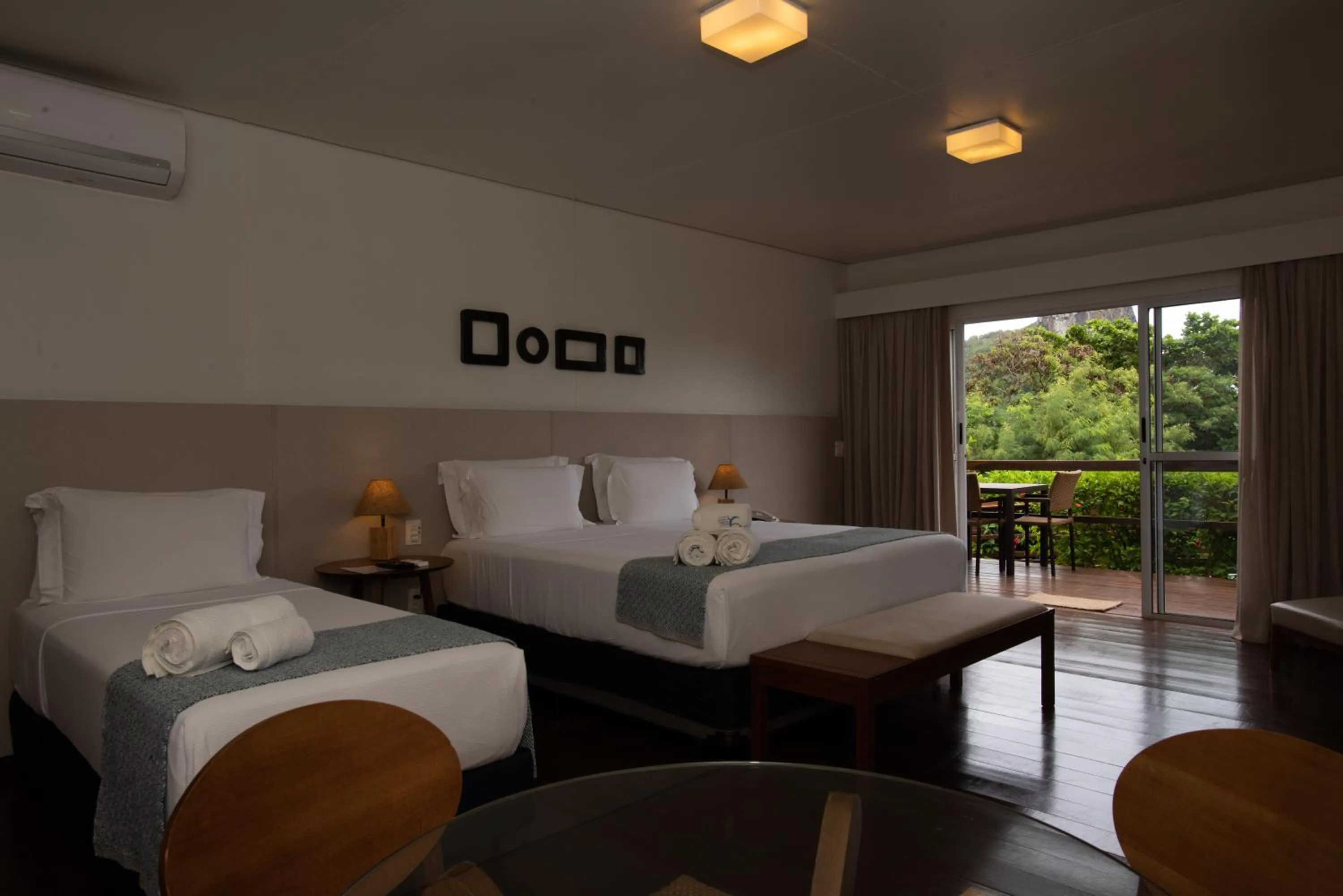 Bed in Pousada Lua Bela