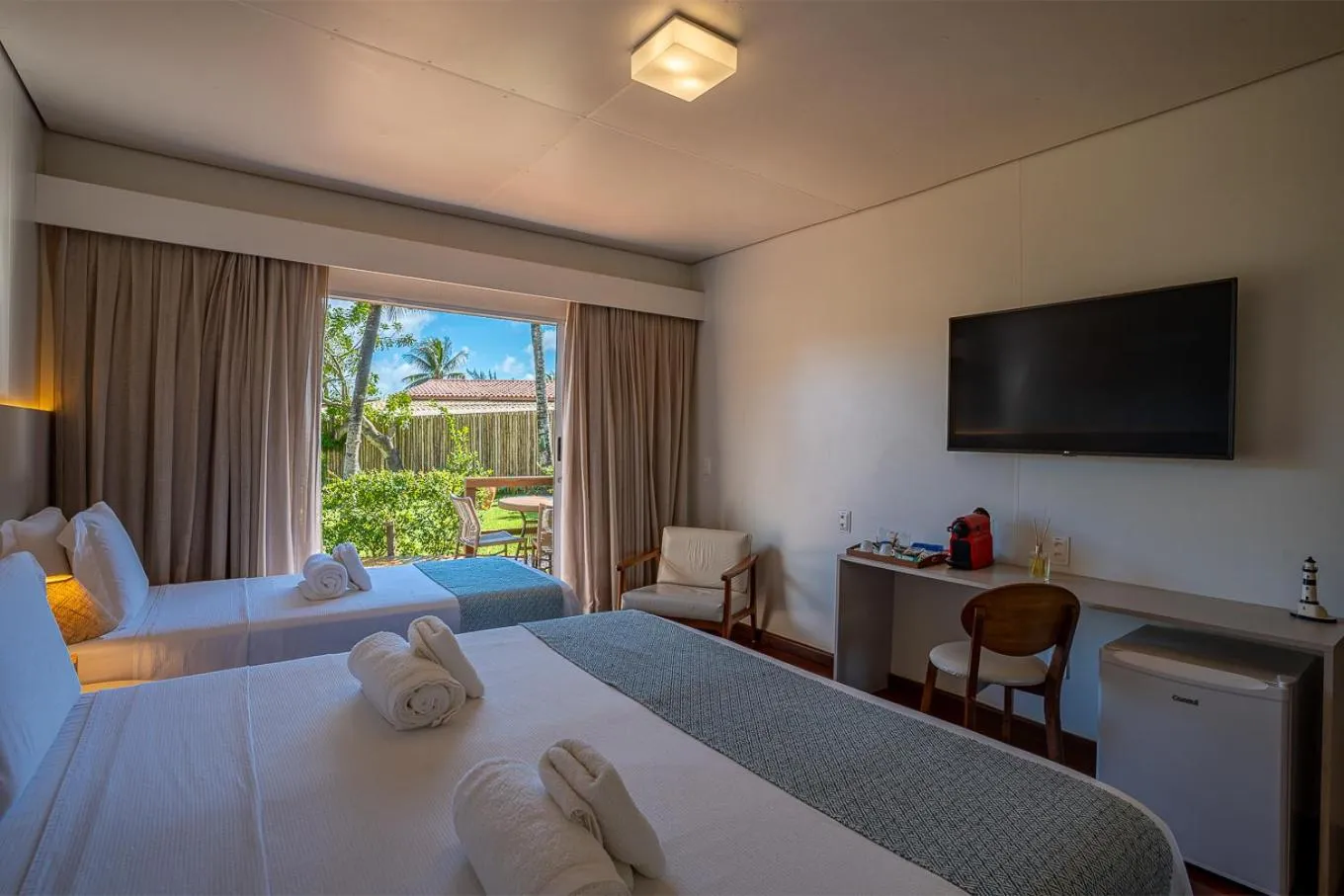 Bedroom, Bed in Pousada Lua Bela