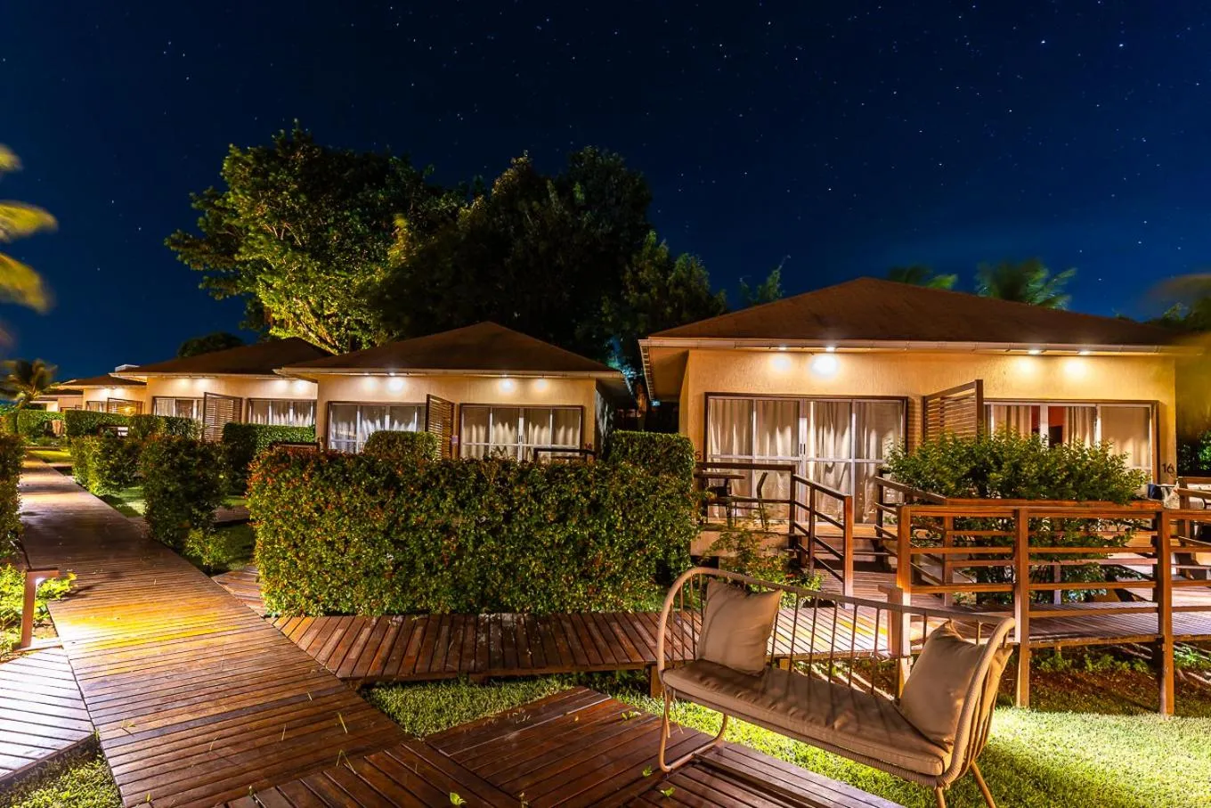 Balcony/Terrace in Pousada Lua Bela